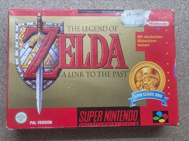Nintendo - Snes - OLD STOCK - THE LEGEND OF ZELDA - A...