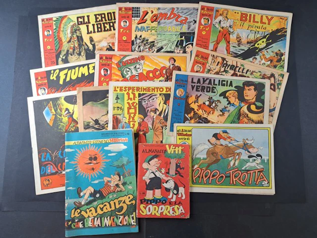 Almanacco Vitt, Albi Ted e Jim Brady - 13 Comic - First edition