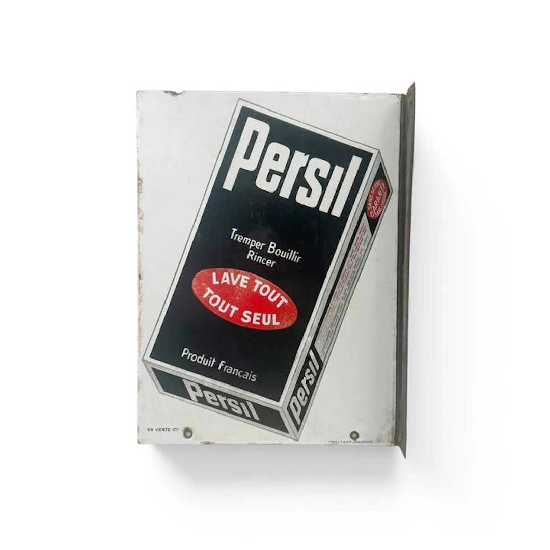 Émaillerie Alsacienne Strasbourg - Enamel advertising sign 'Persil'