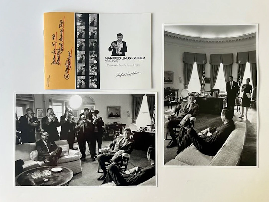 Manfred Linus Kreiner - Lot de 2 photographies — John F