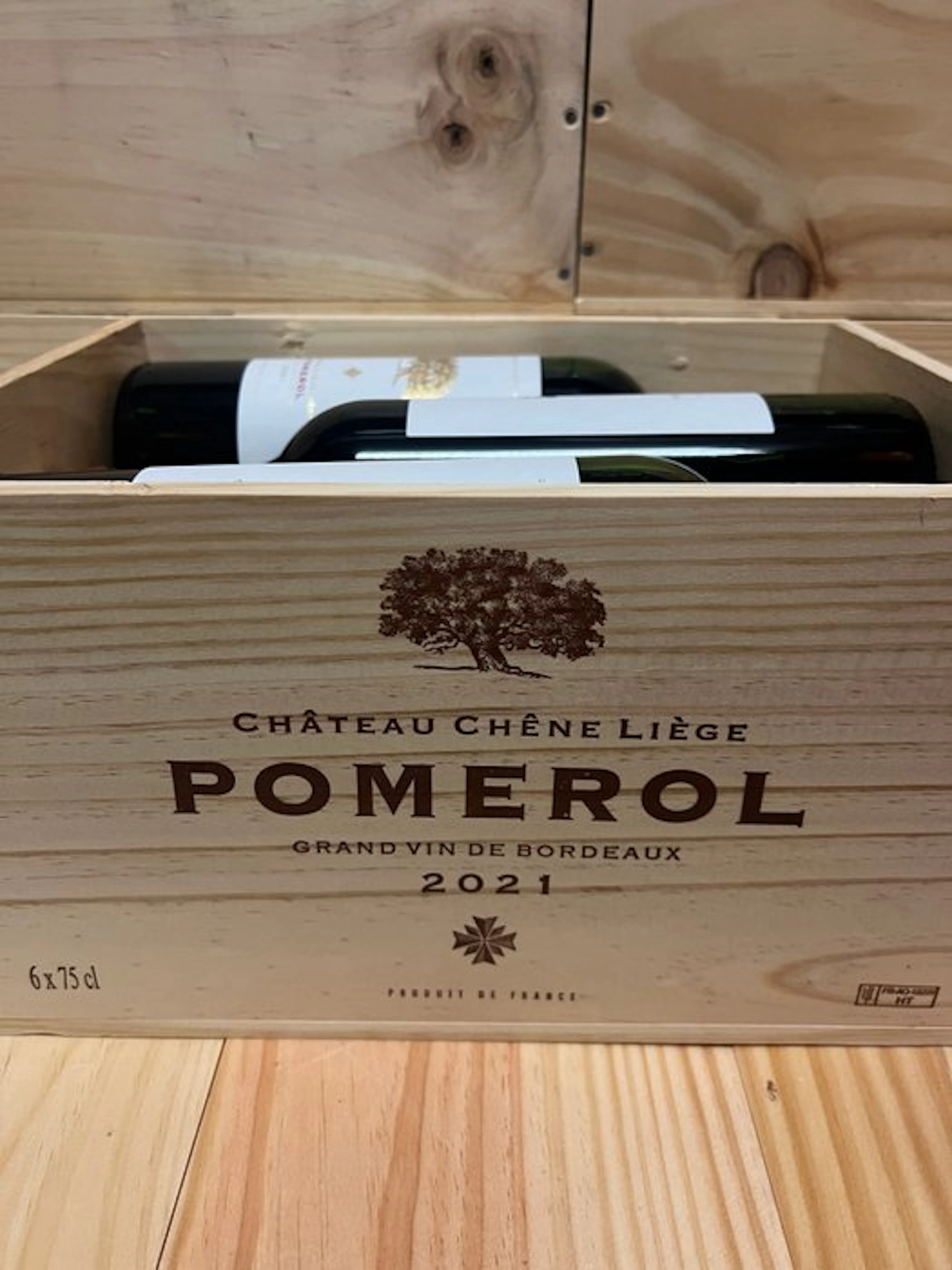 2021 Chateau Chêne Liège - Pomerol - 6 Bottles (0.75L)