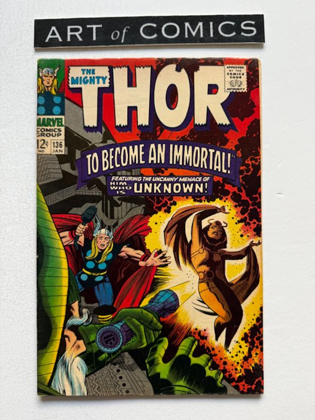 The Mighty Thor #136 - 2nd Appearance Of Lady Sif - 1...
