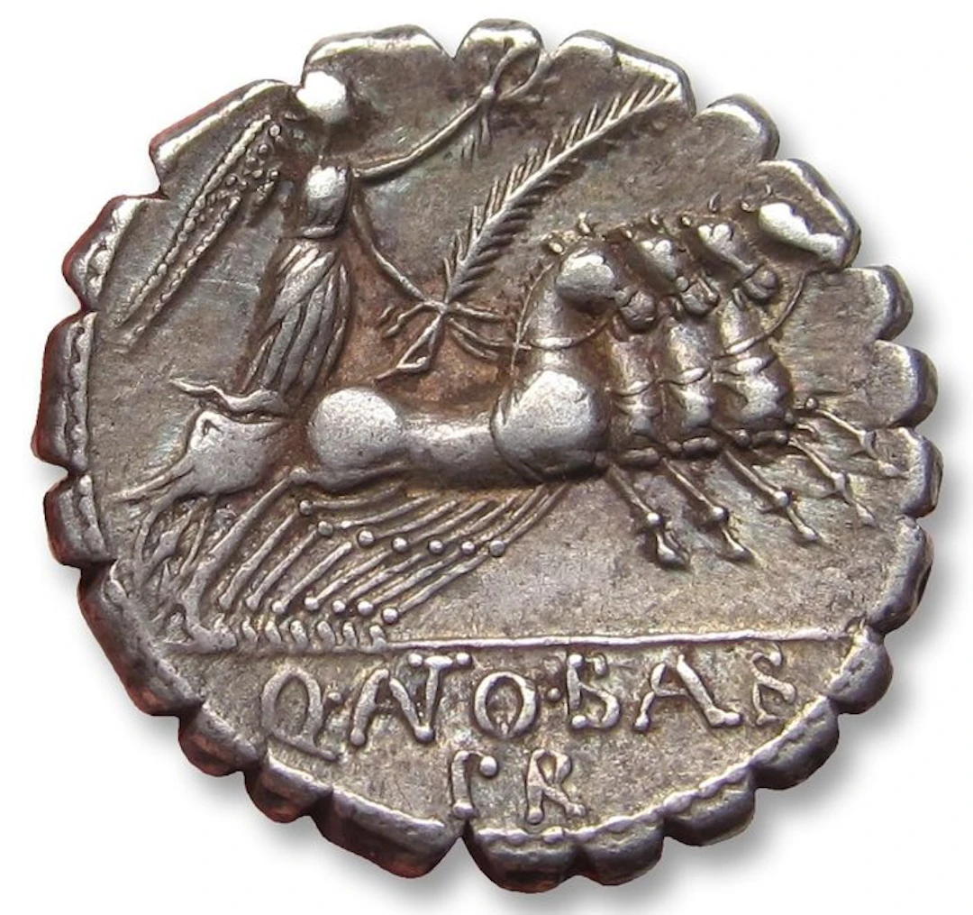 Roman Republic Denarius Q