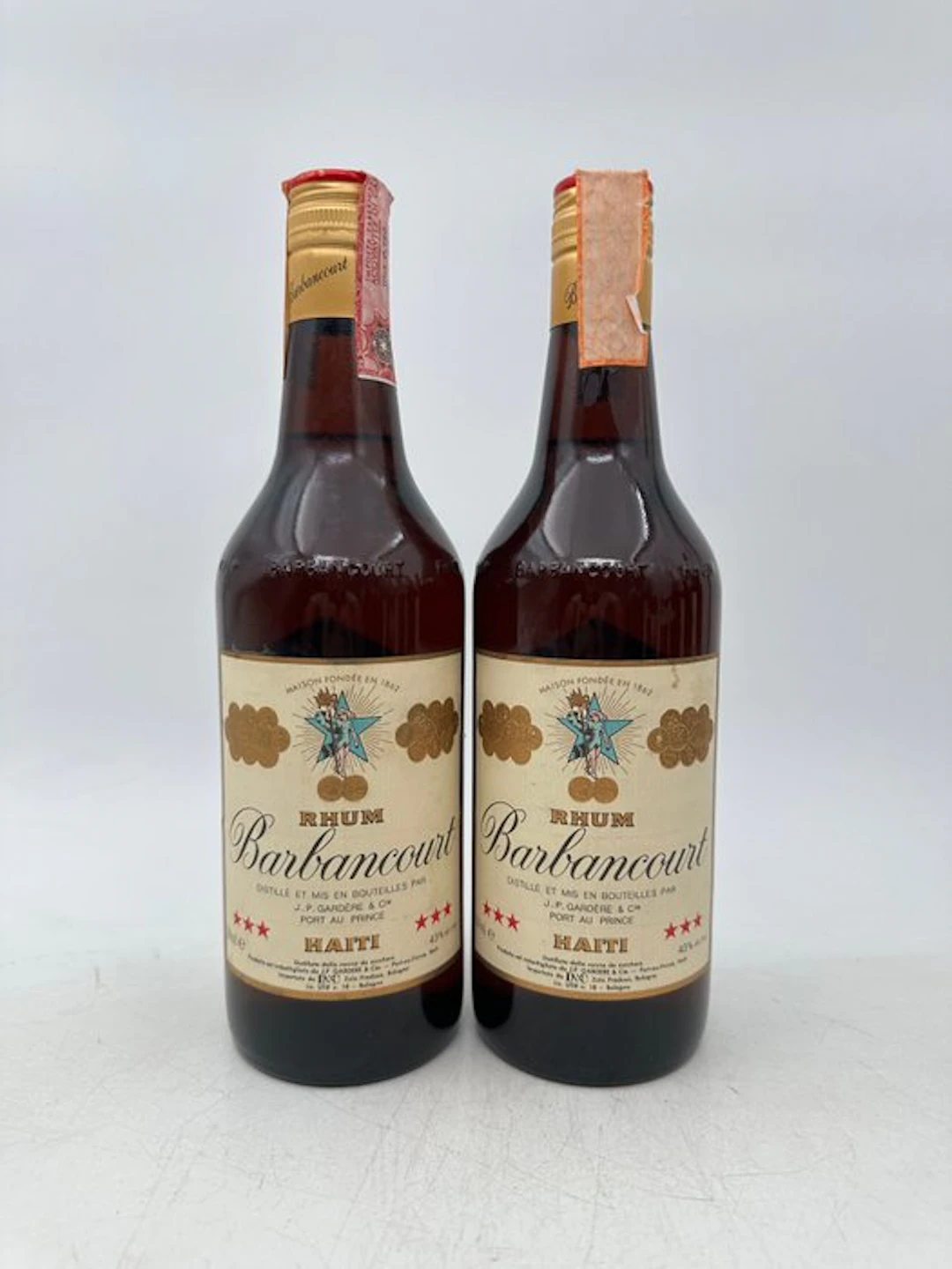 Barbancourt - Three Star - b. 1980s - 750ml - 2 bottles