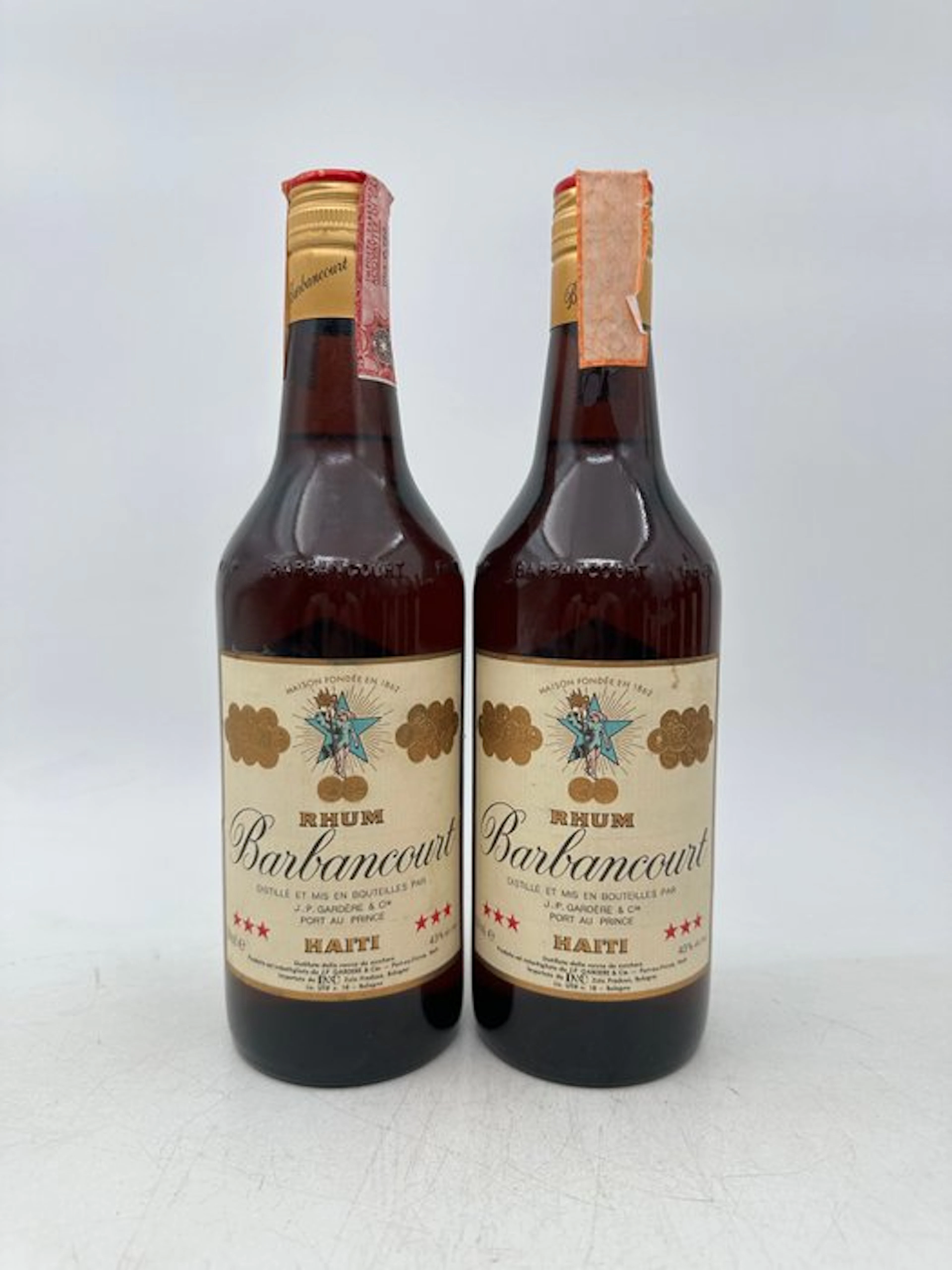 Barbancourt - Three Star - b. 1980s - 750ml - 2 bottles