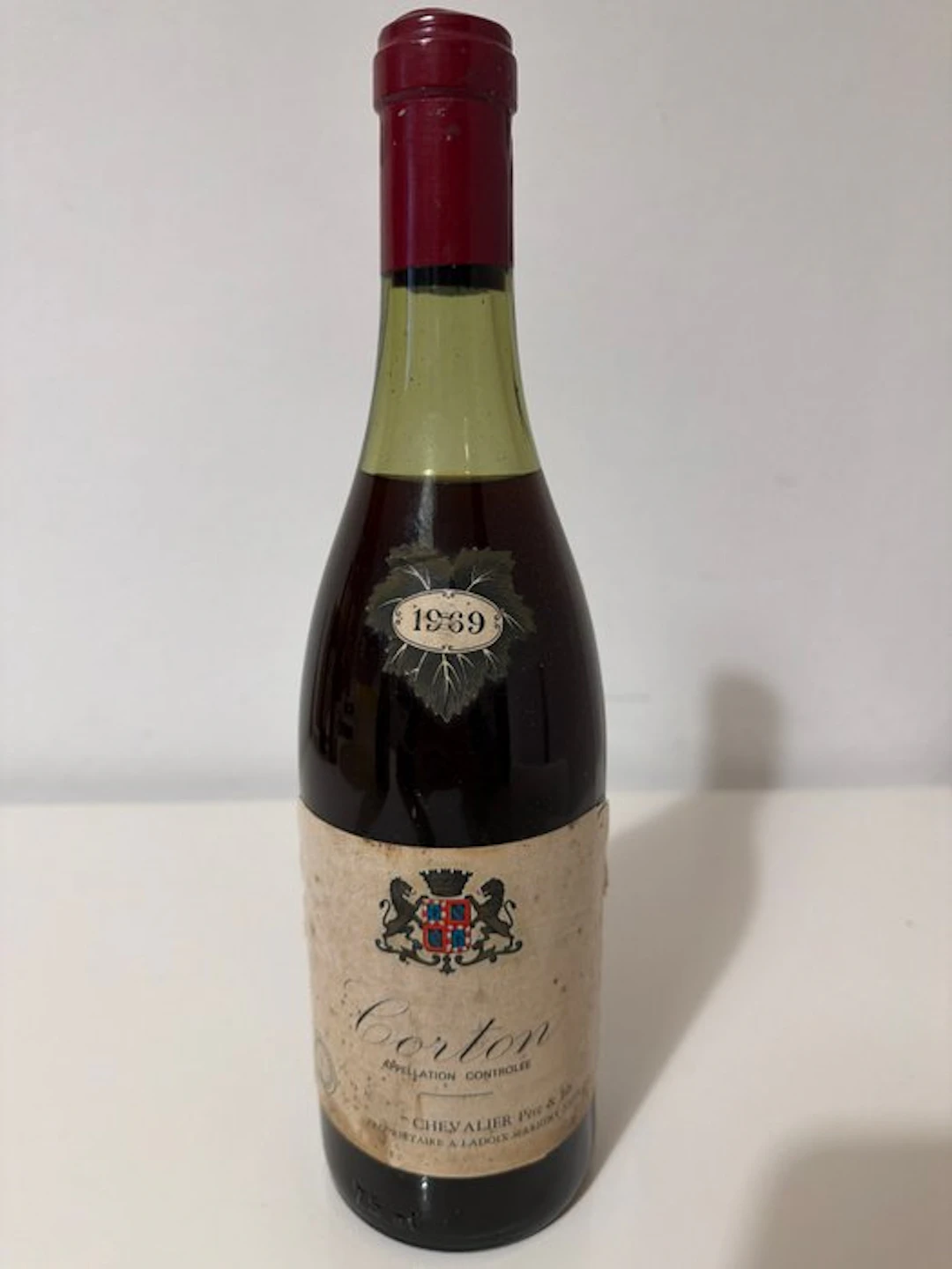 1969 Chevalier Pere & Fils - Corton Grand Cru - 1 Bottle (0.75L)