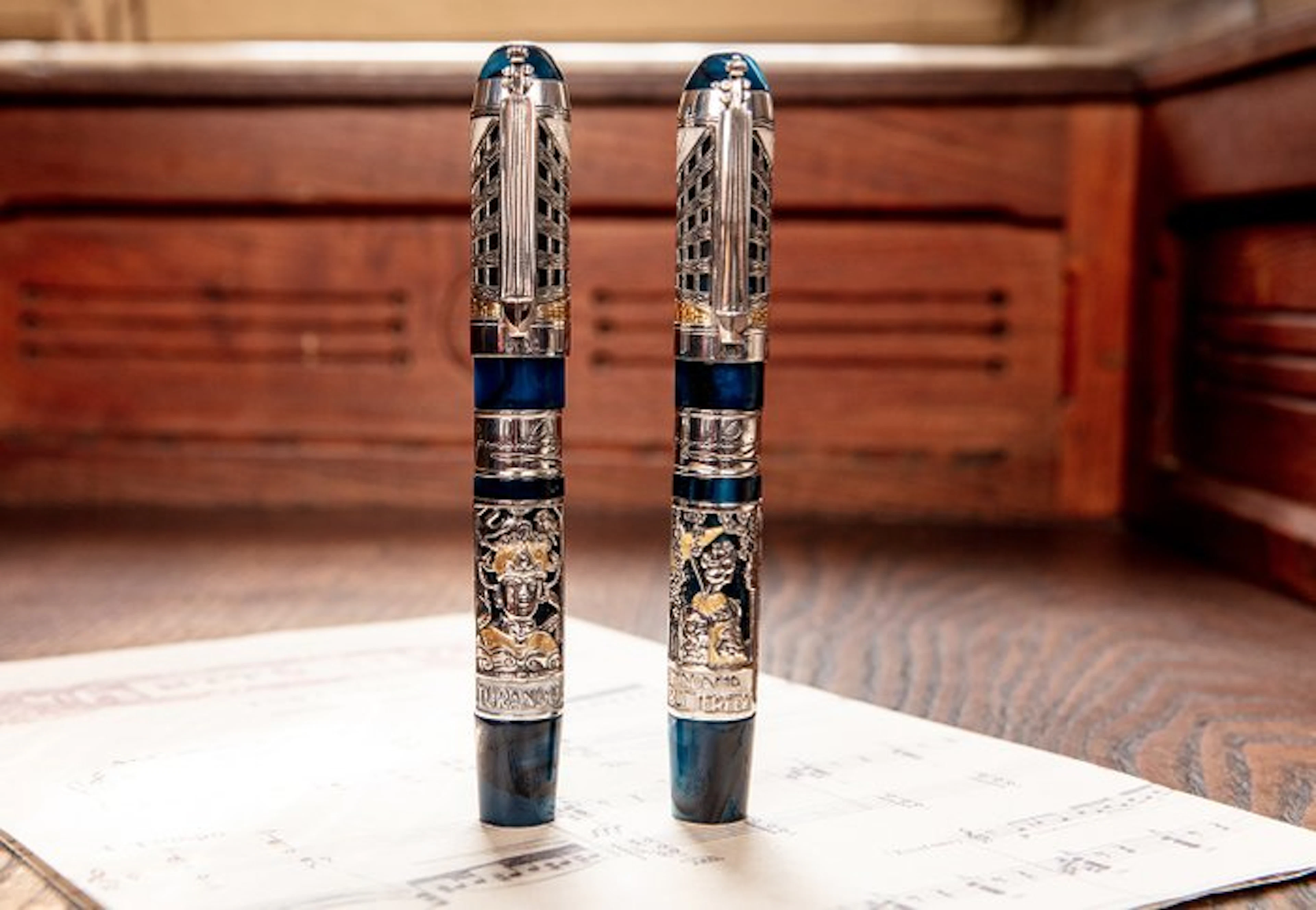 Urso - Roller Giacomo Puccini 100° Anniversario in argento 925 - Roller