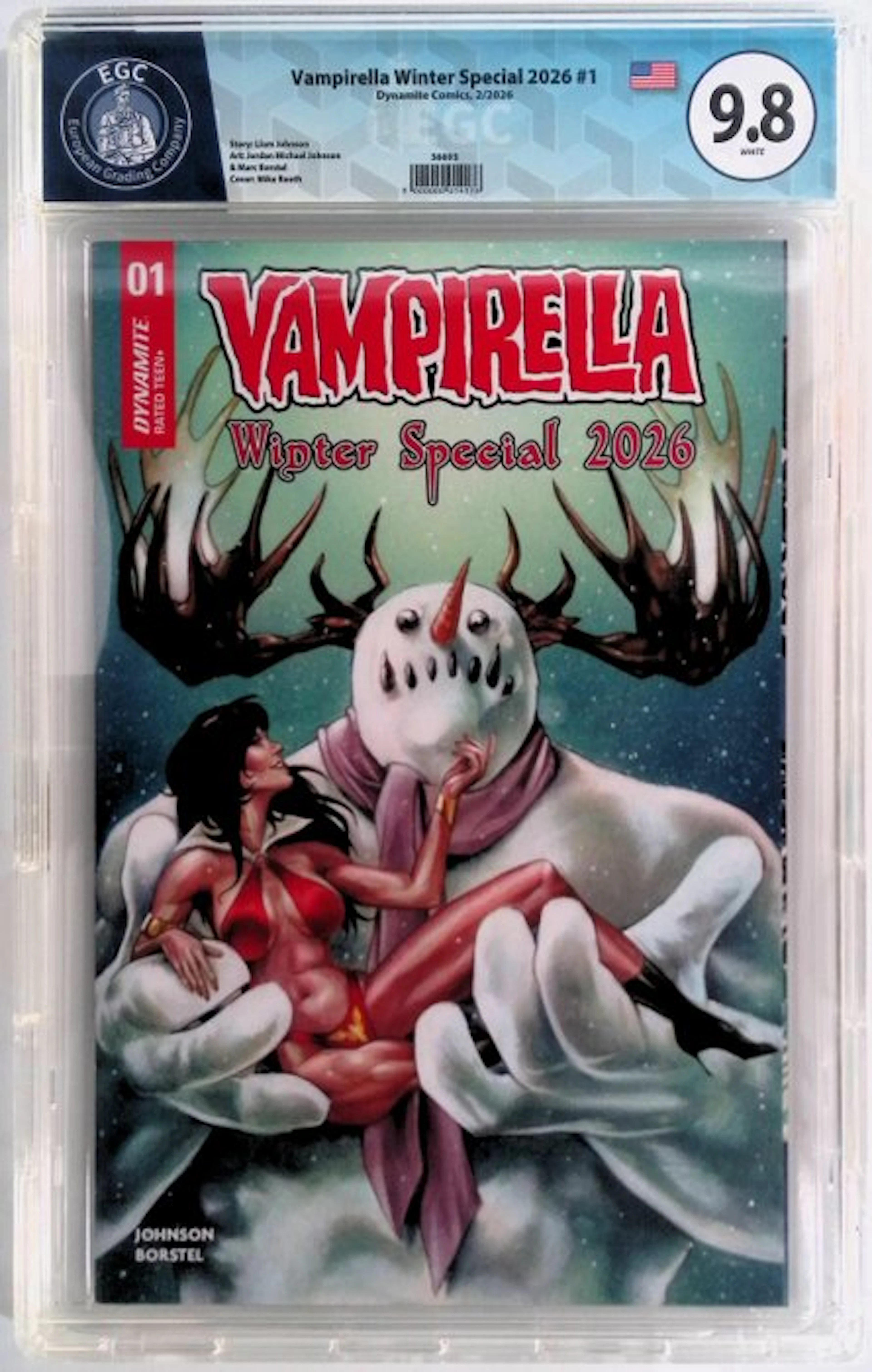 Vampirella Winter Speical 2026 #1 - EGC 9.8 - 1 Graded...
