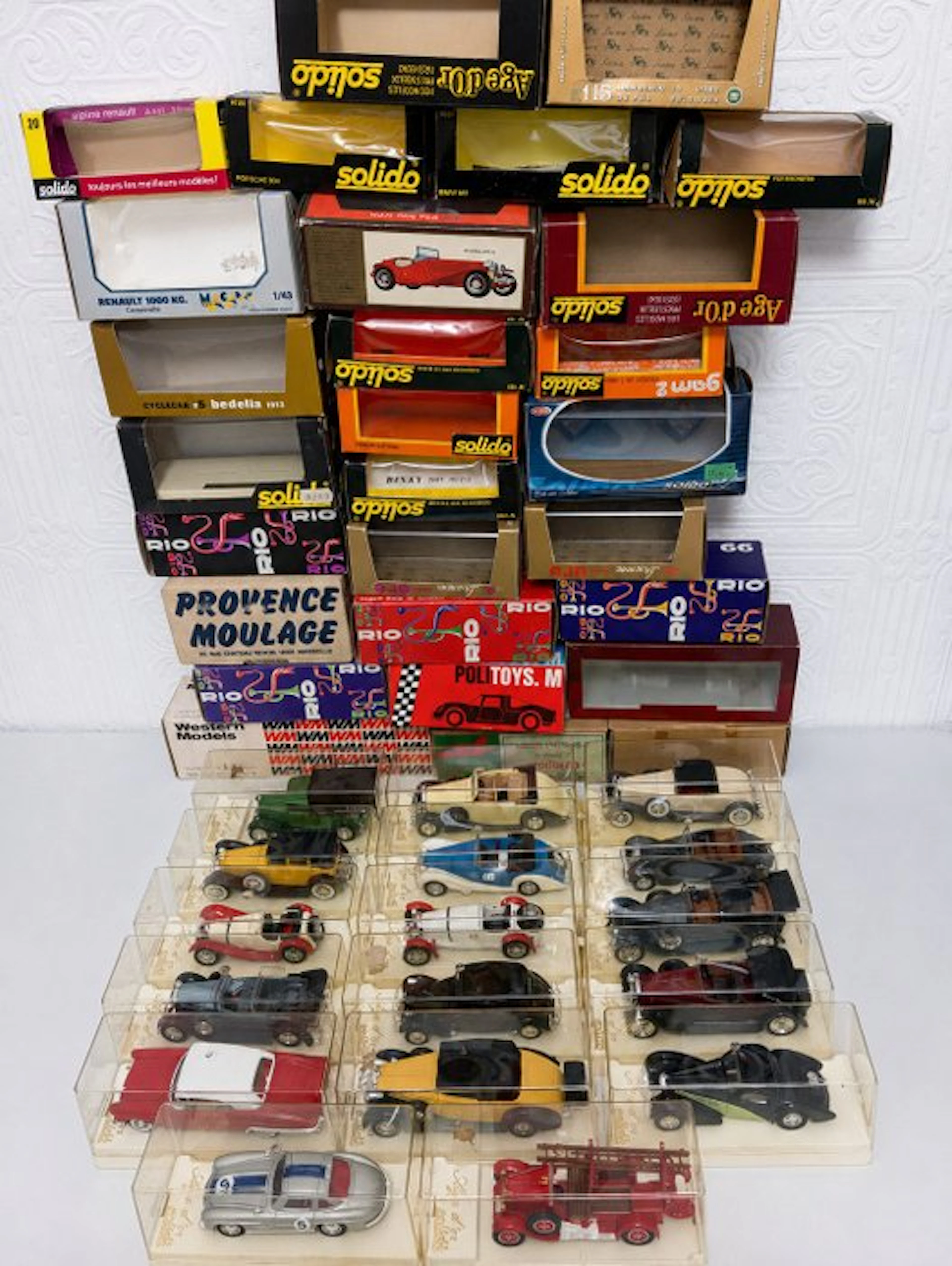 Solido 1:43 - Model car (45) - Lot de collection – 17...