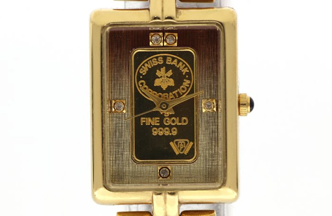 Zitura - Zitura Swiss Bank Corporation Ingot Watch - No...