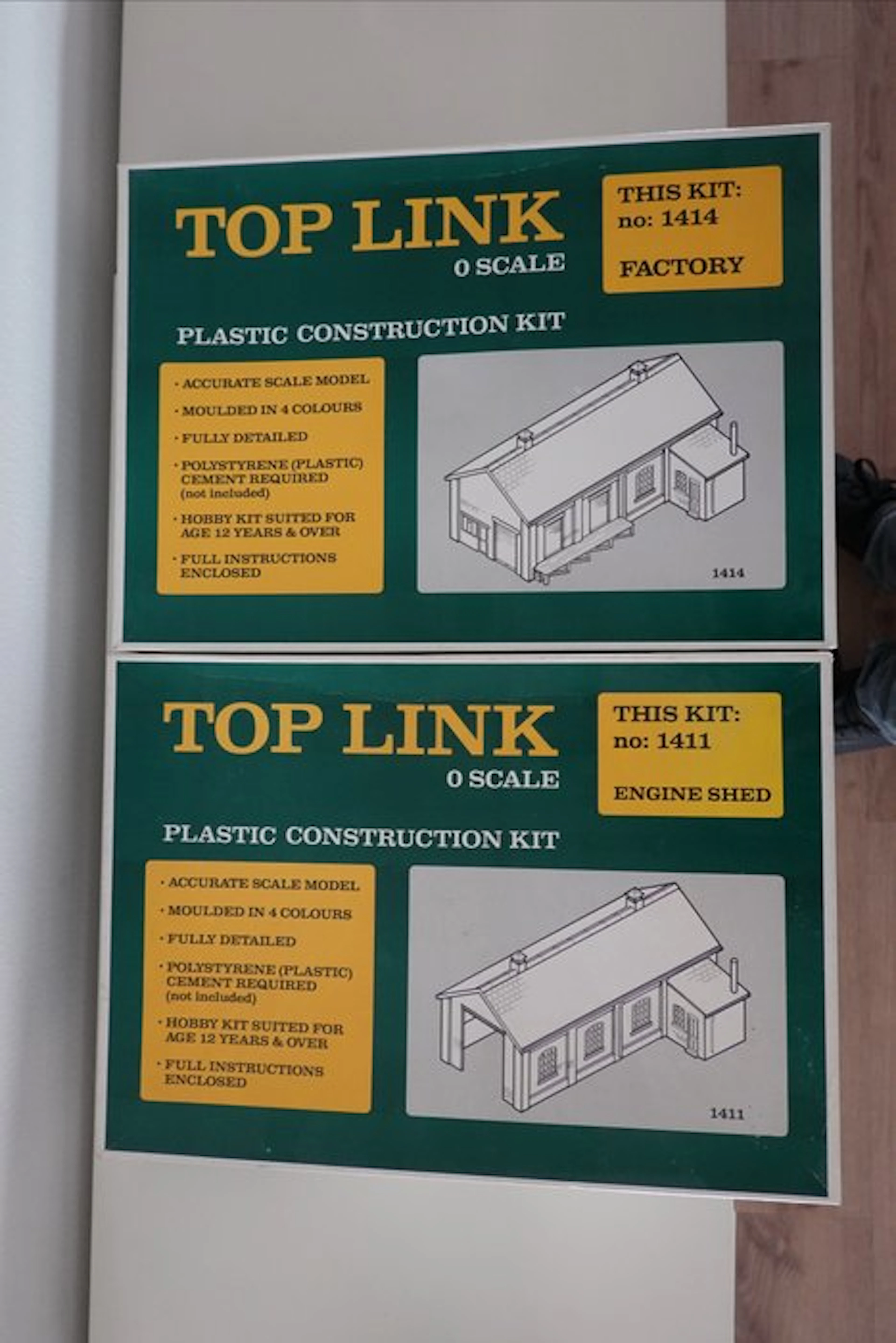 toplink 0 - 1411, 1414 - Model train scenery (2)