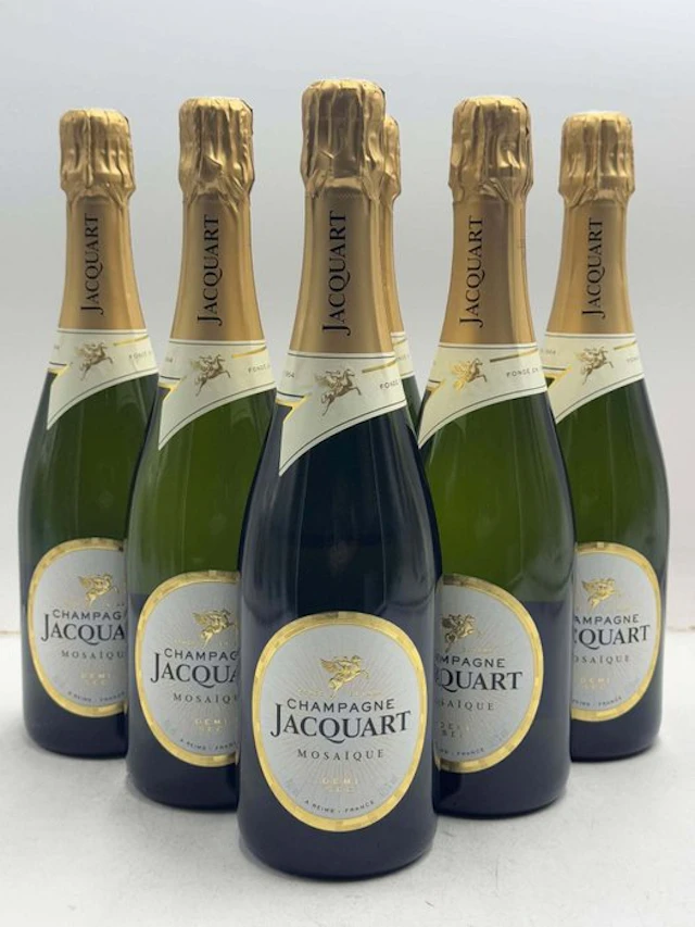 Jacquart, Mosaïque Demi Sec - Champagne Demi-Sec - 6 Bottles (0.75L)