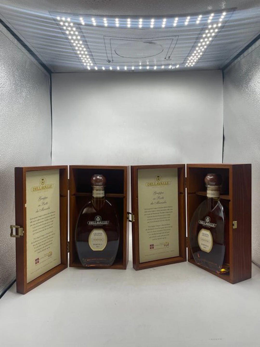 Dellavalle 2007 - Grappa Affinata In Botti Di Marsala - 70cl - 2 bottles