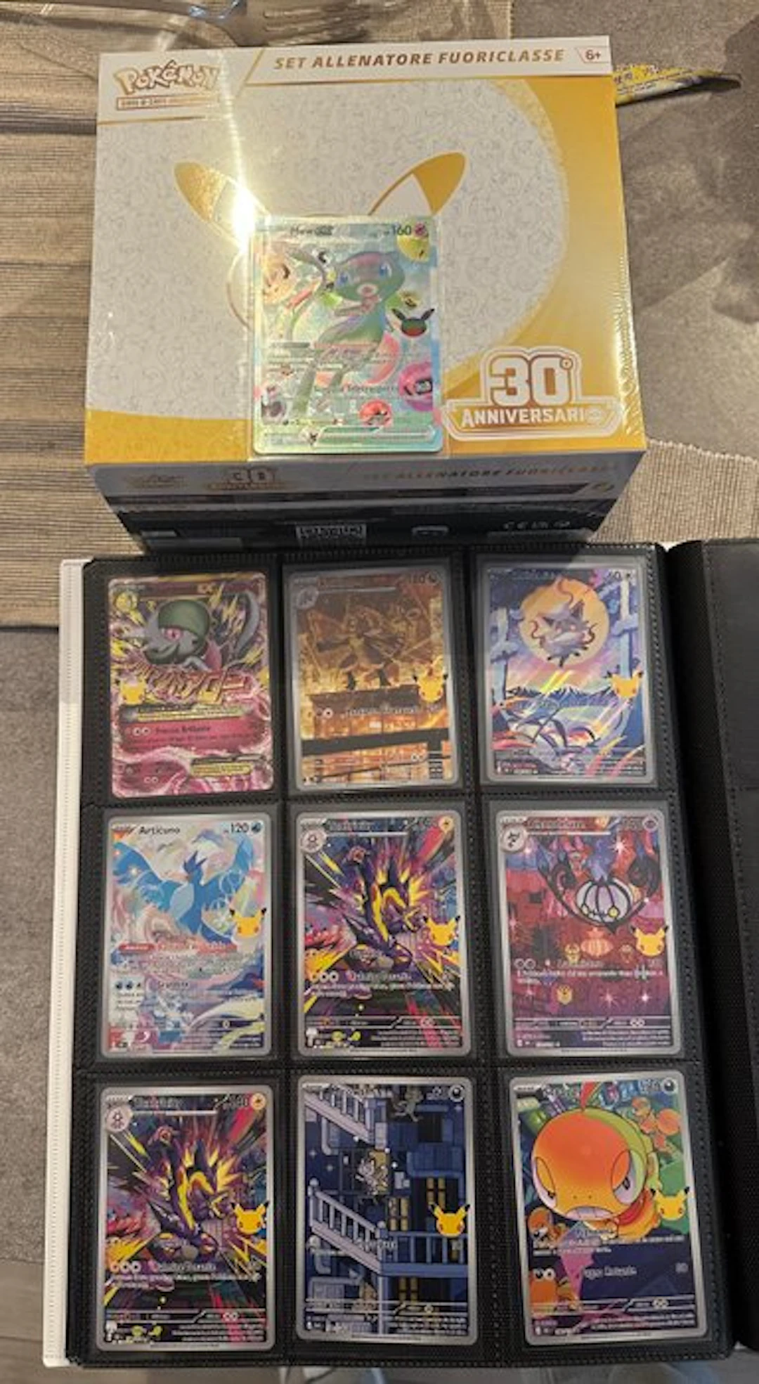 Pokémon - 10 Card - Mew ex 158/128 Full art, Secret rare - Various sets