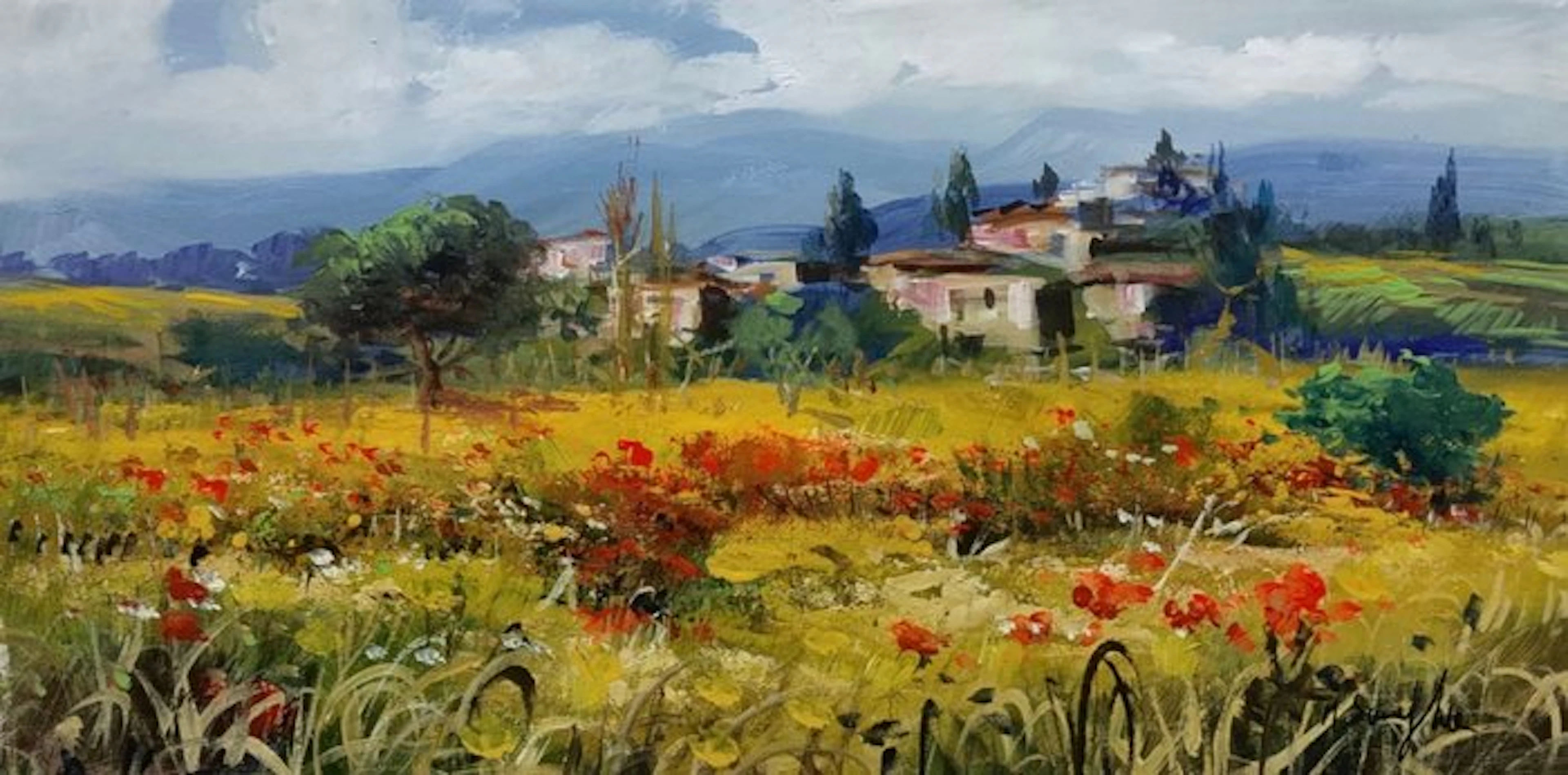 Mario Smeraglia (XX-XXI) - Paesaggio toscano