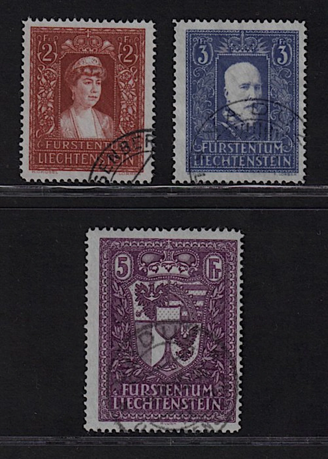 Liechtenstein 1933 - LIECHTENSTEIN 140-42