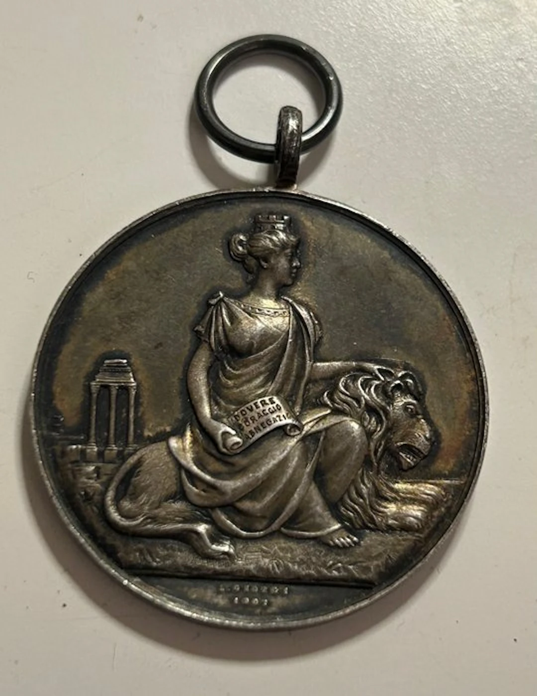 Italy - Police Corps - Military medal - 1907