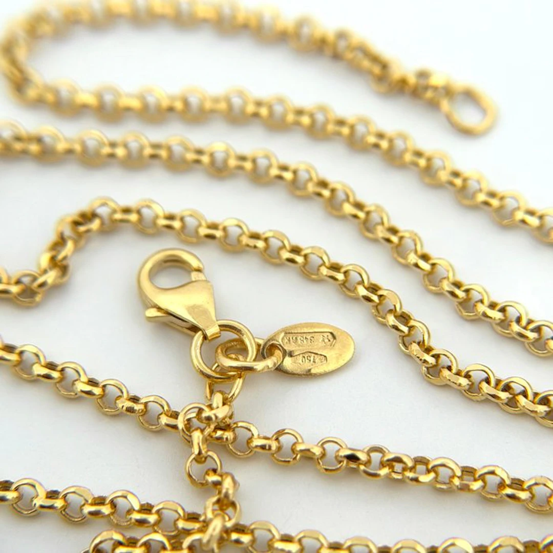 No reserve price - Necklace - 18 kt. Yellow gold - Gold Art - 50 cm
