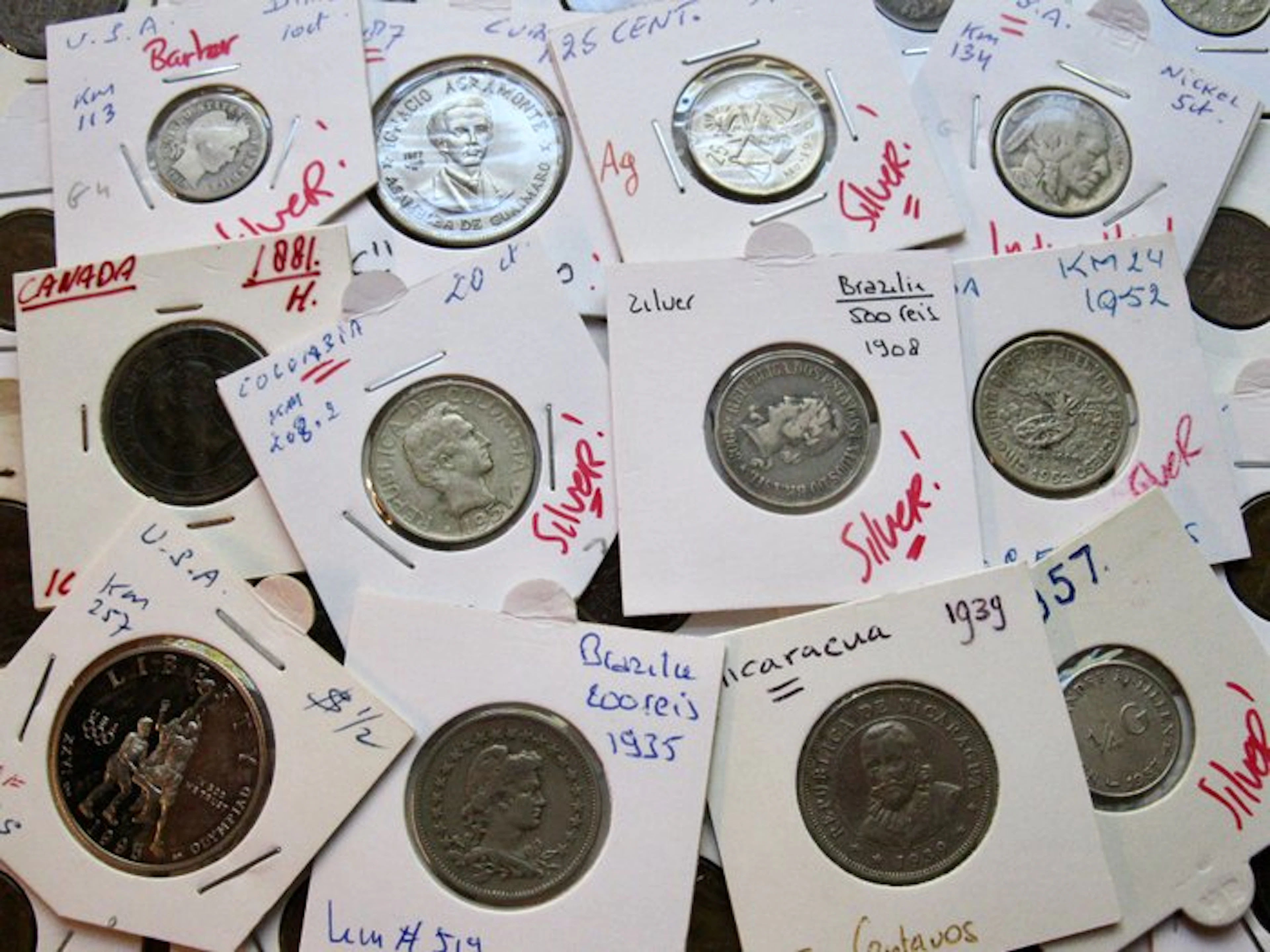 America. 150+ Coins | 10+ Silver | 1835-2018 | Varied...