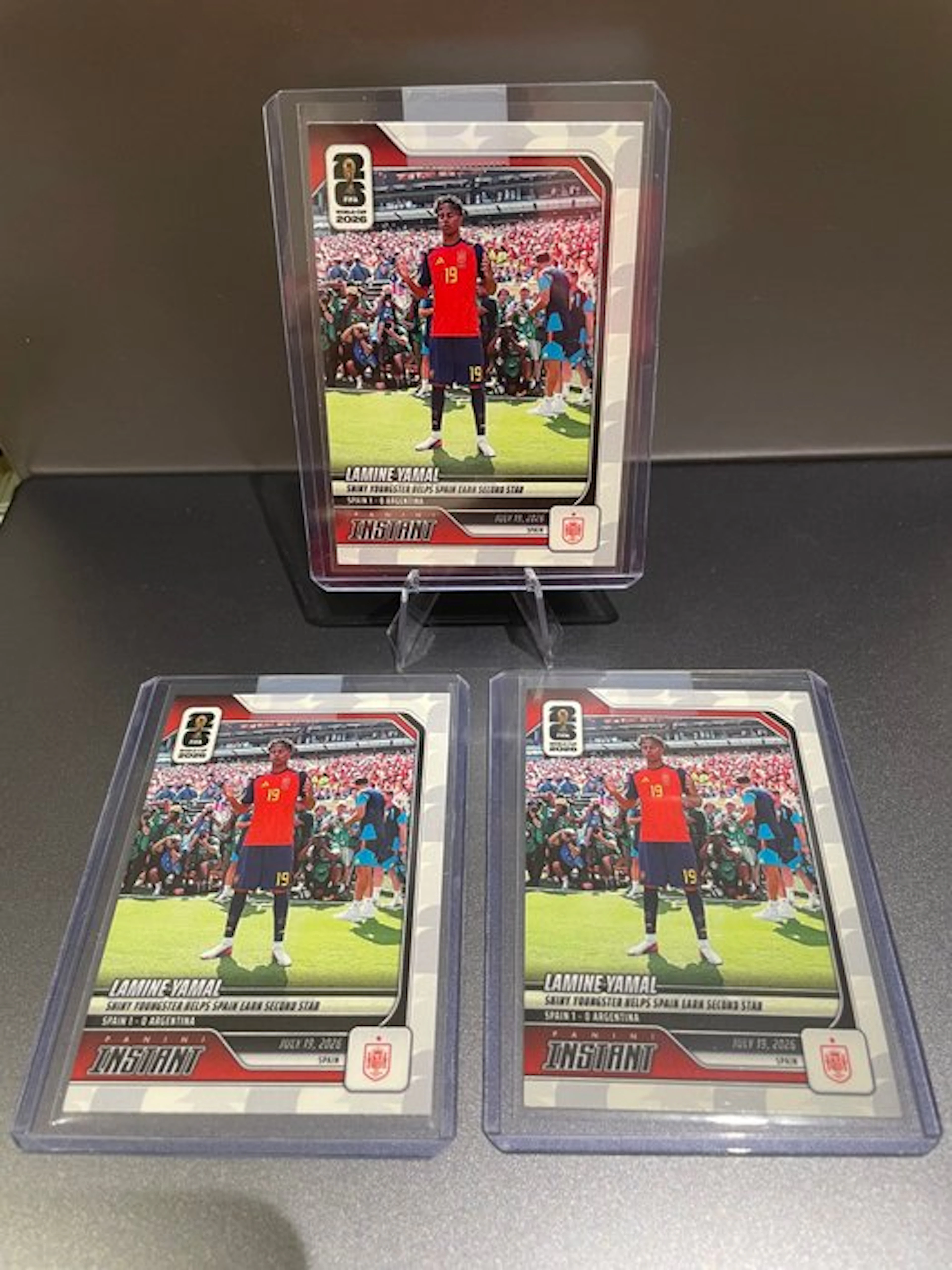 2026 Panini Instant Lamine Yamal 246 Serialised card