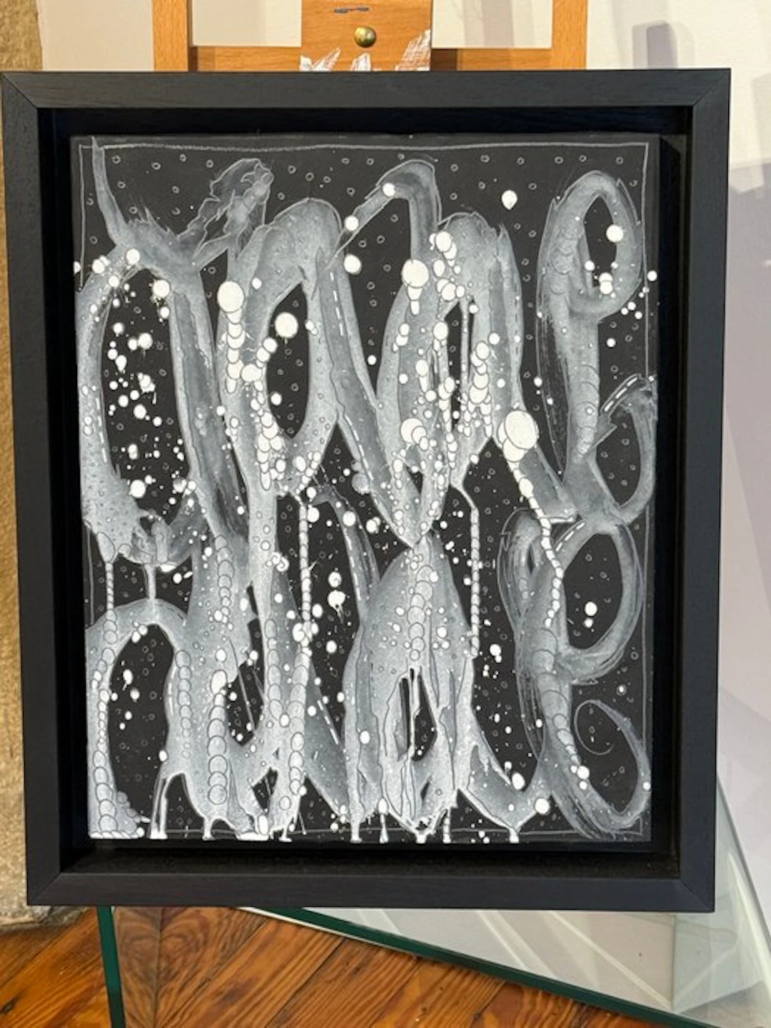 Jonone (1963) - Composition en noir (original artwork)