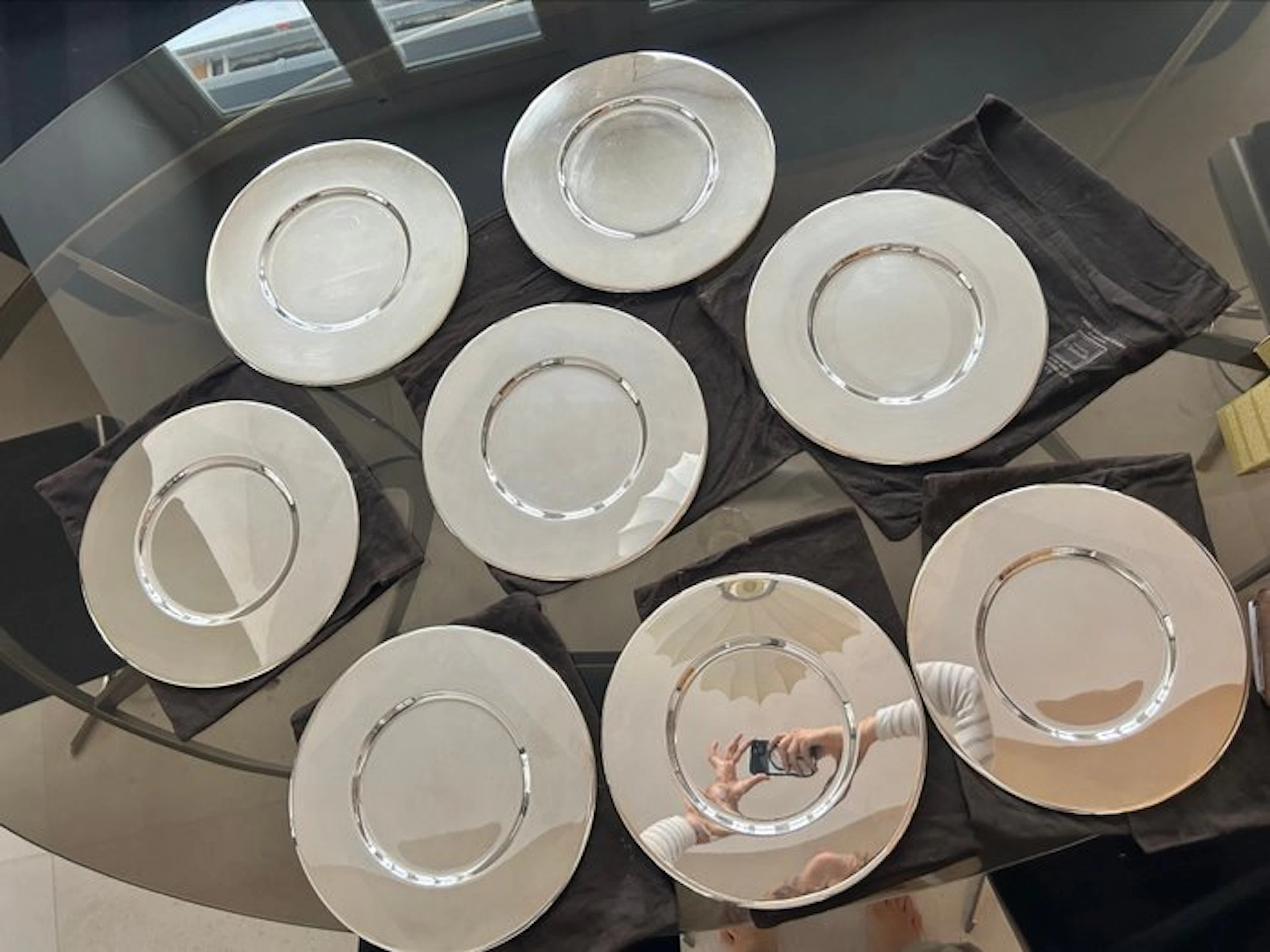 Christofle - Charger plate (8) - Silverplated
