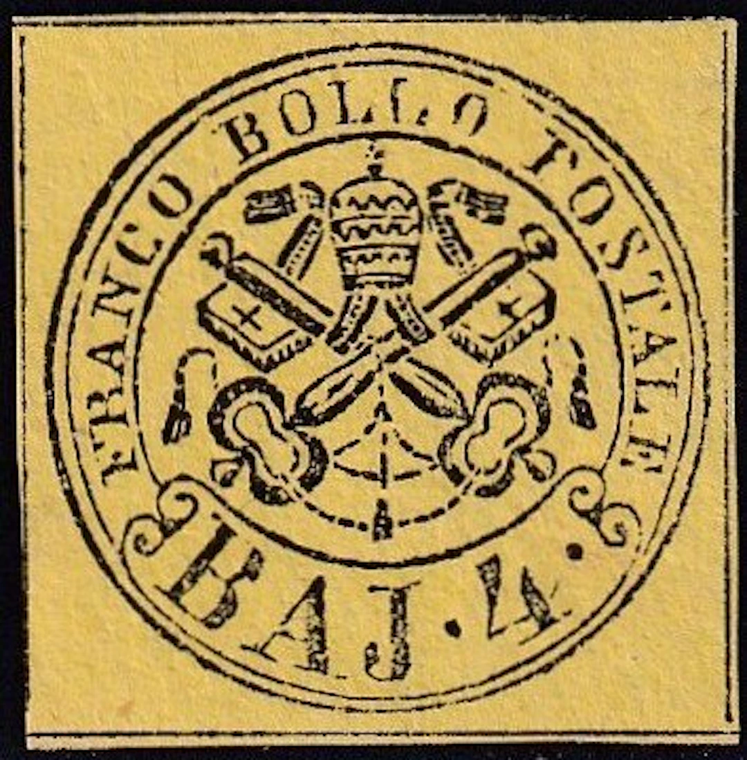 Italian Ancient States - Papal State 1863 - 1st Issue