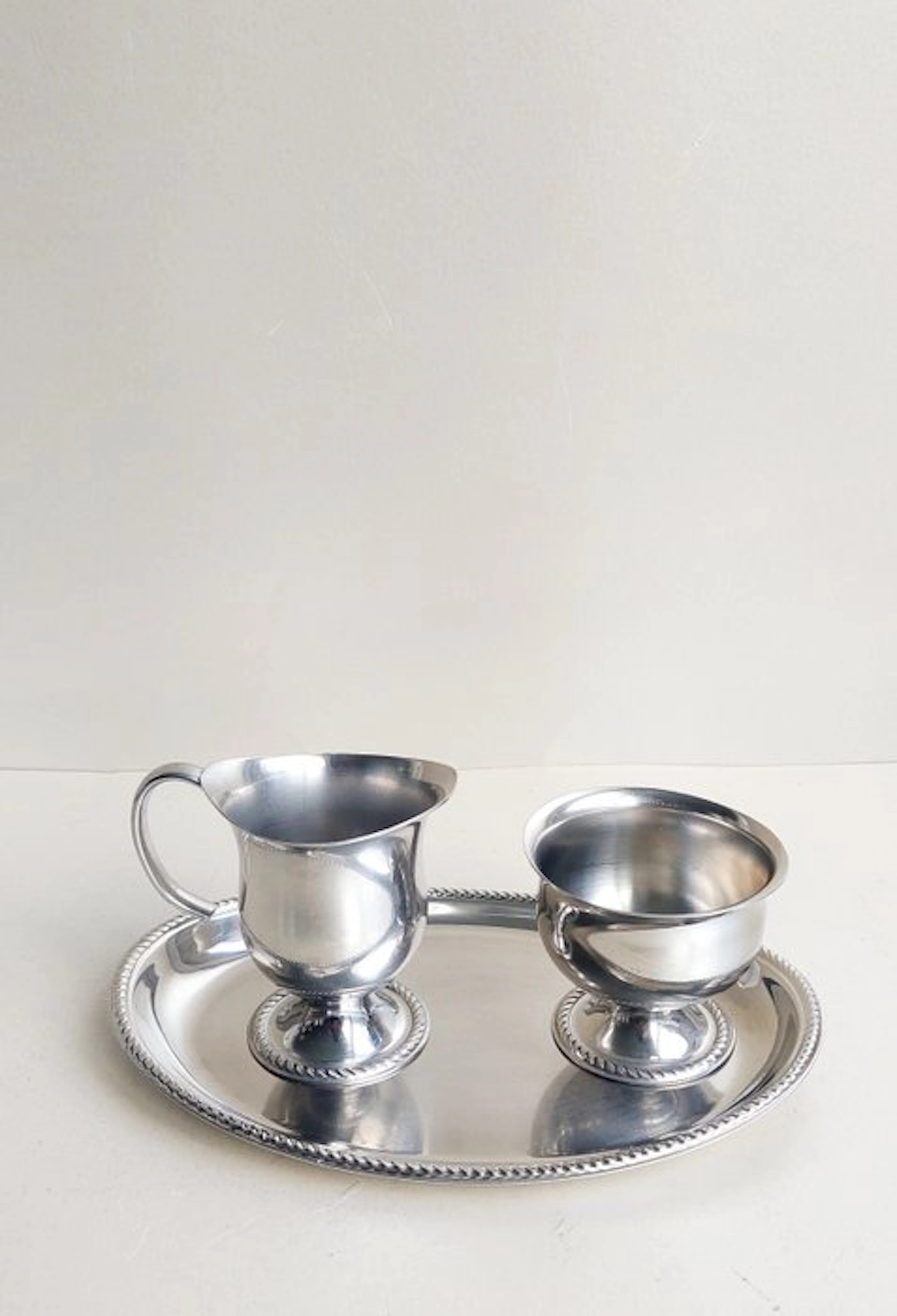 Alessi - Ufficio Tecnico - Sugar and cream set (3)...