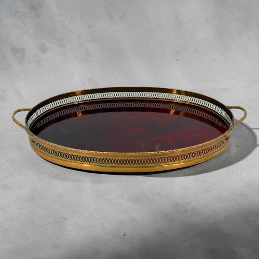 Bed tray - Eduardiana - Wood, Brass - Sheraton