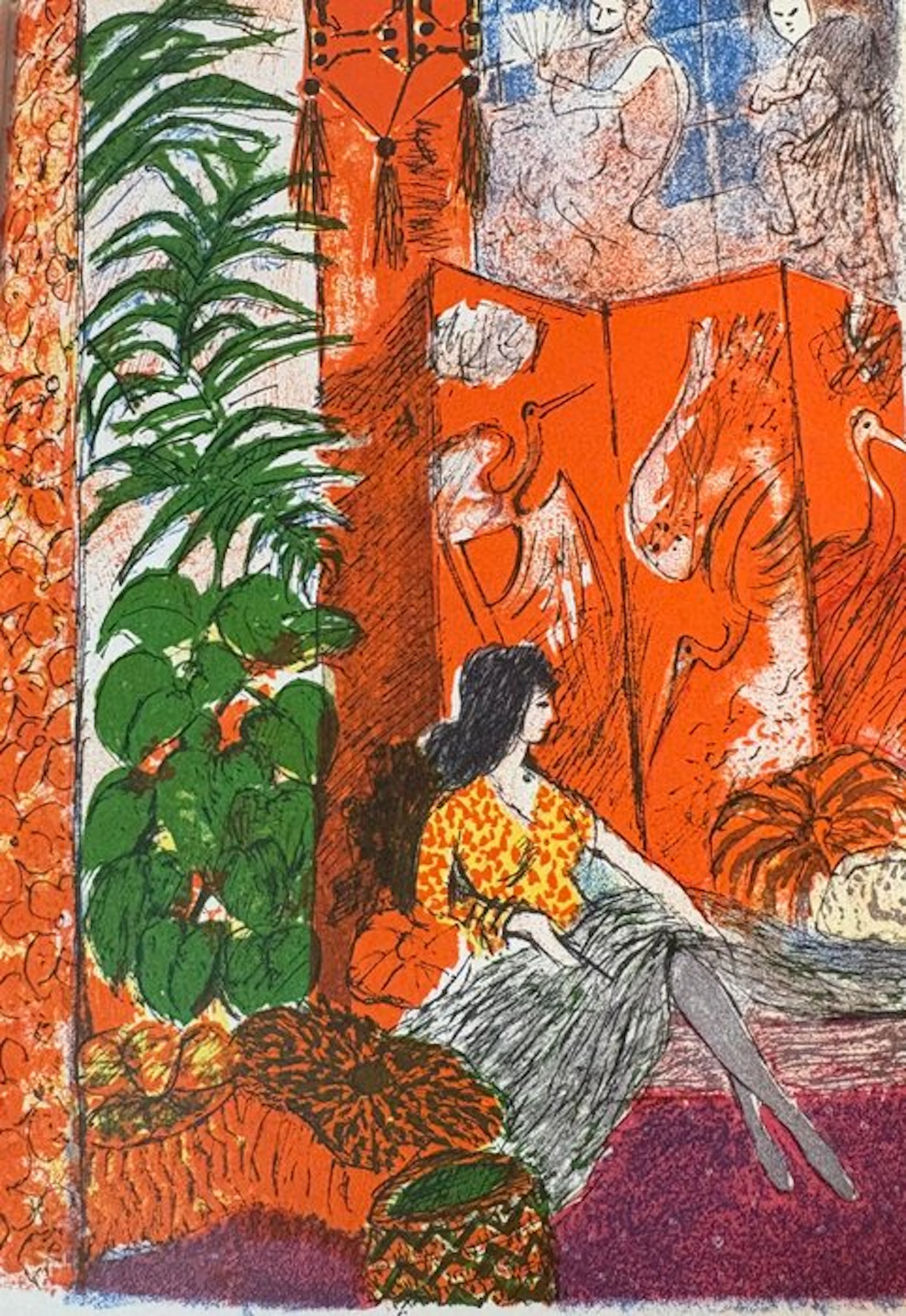 Guy Bardone (1924-2009), d'après - Lithographie originale