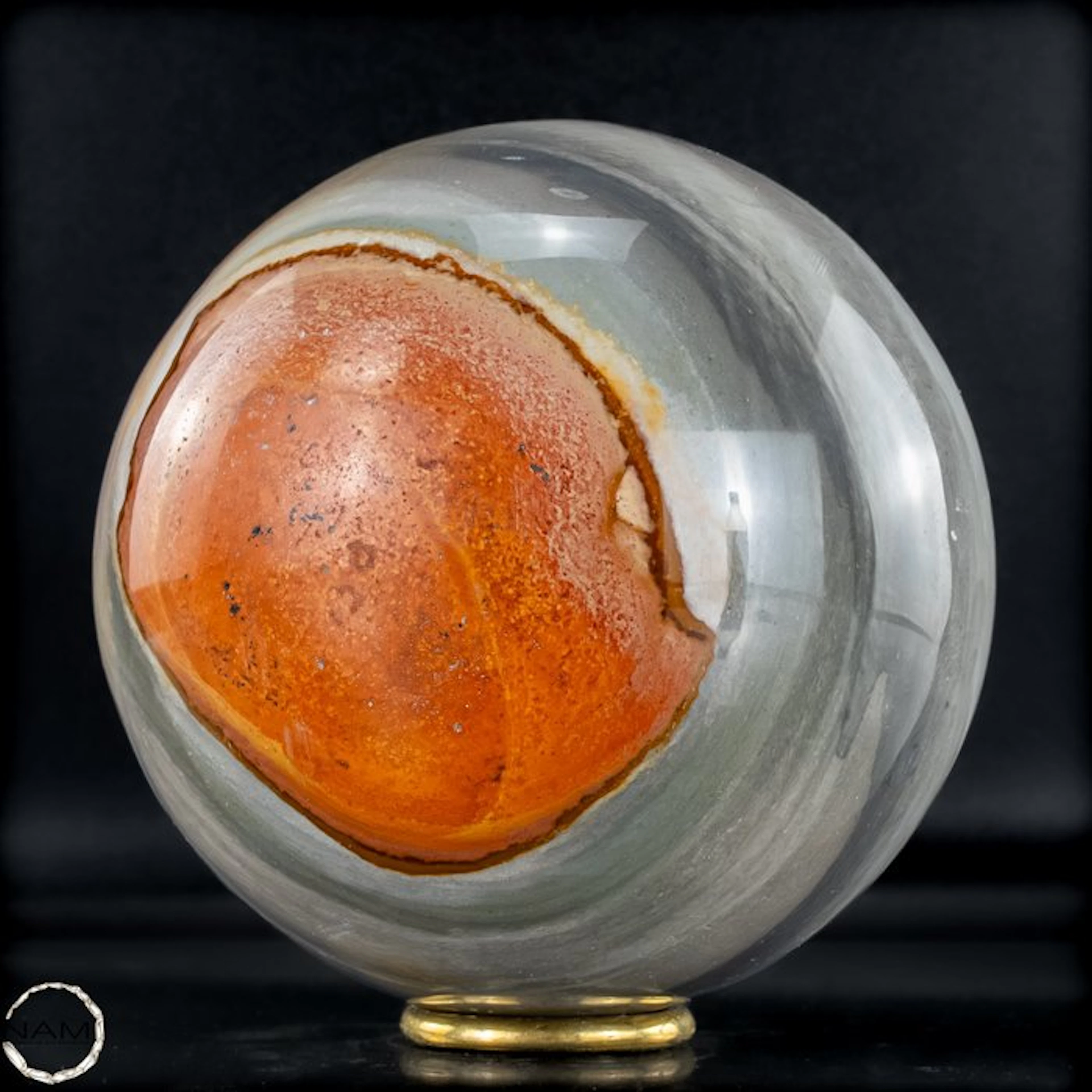 Natural Very Artistic Polychrom - Jasper Sphere- 2884.29 g