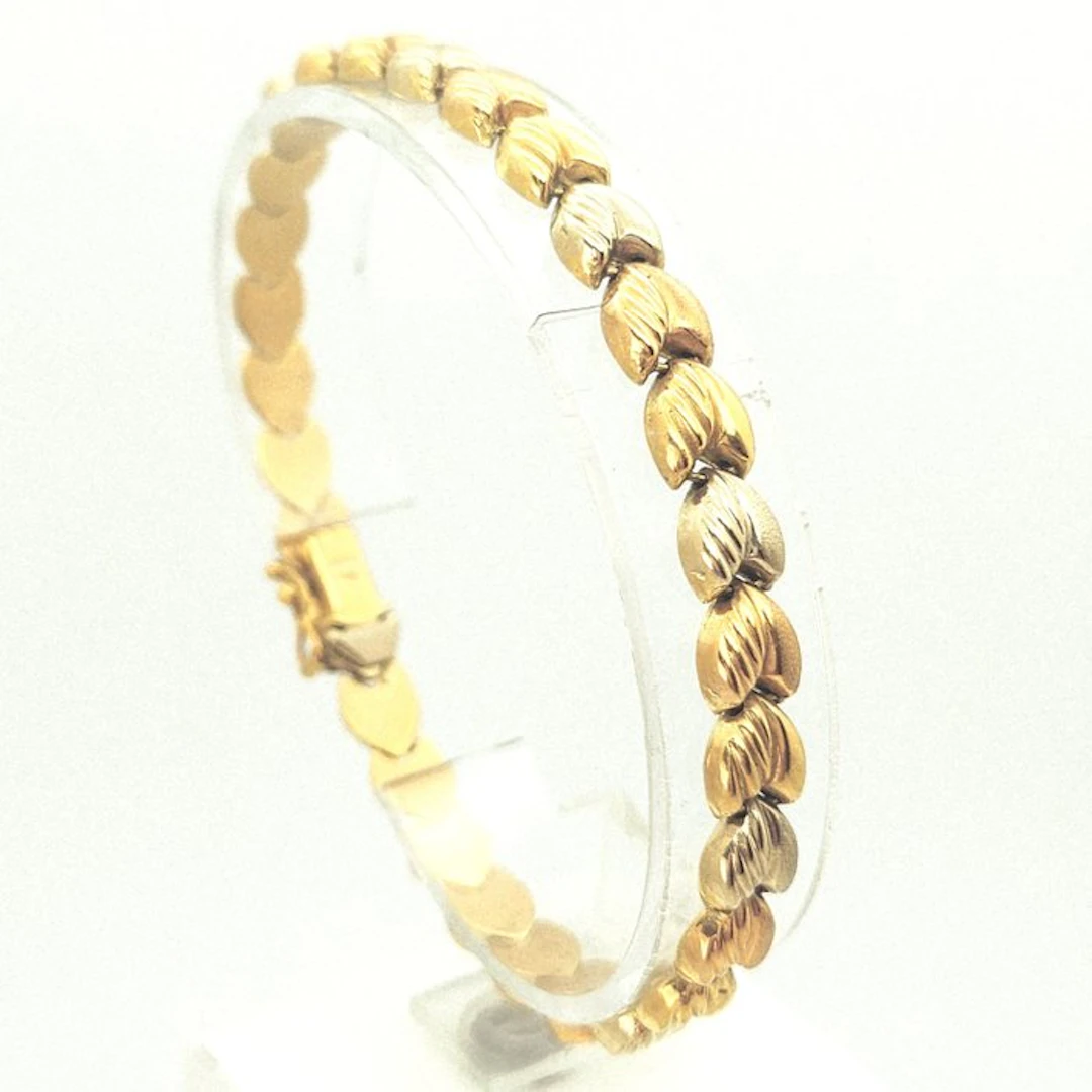 Bracelet - 18 kt. Yellow gold, Rose gold, White gold
