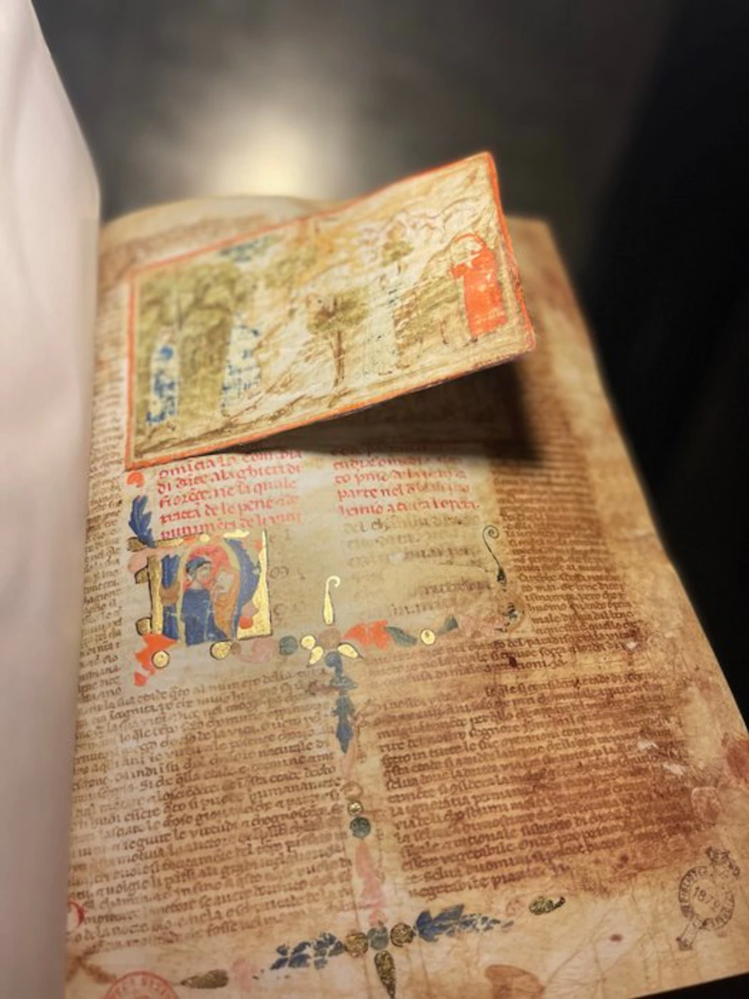 Dante Alighieri - Divina Commedia Palatino 313 (anno...