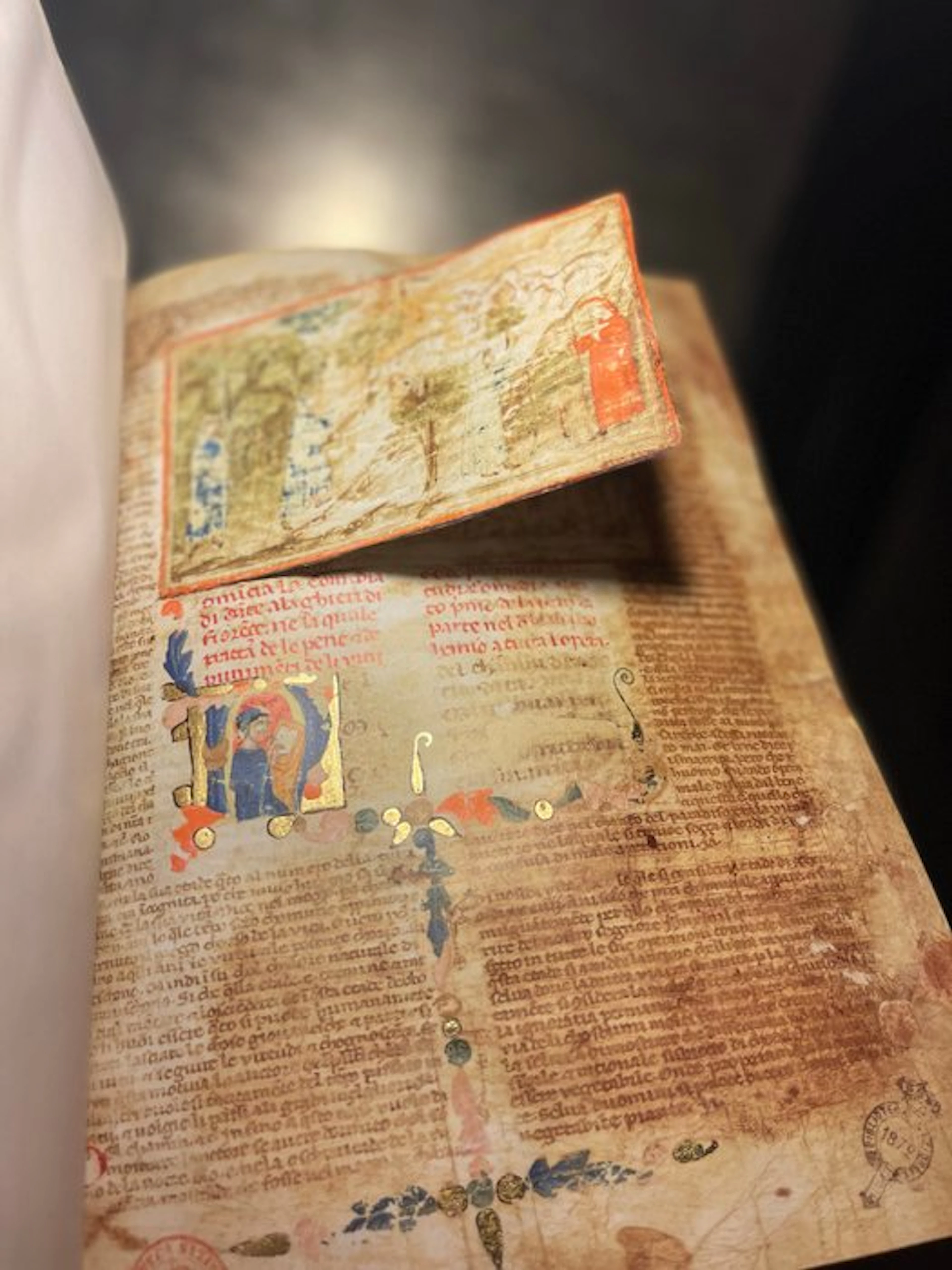 Dante Alighieri - Divina Commedia Palatino 313 (anno...