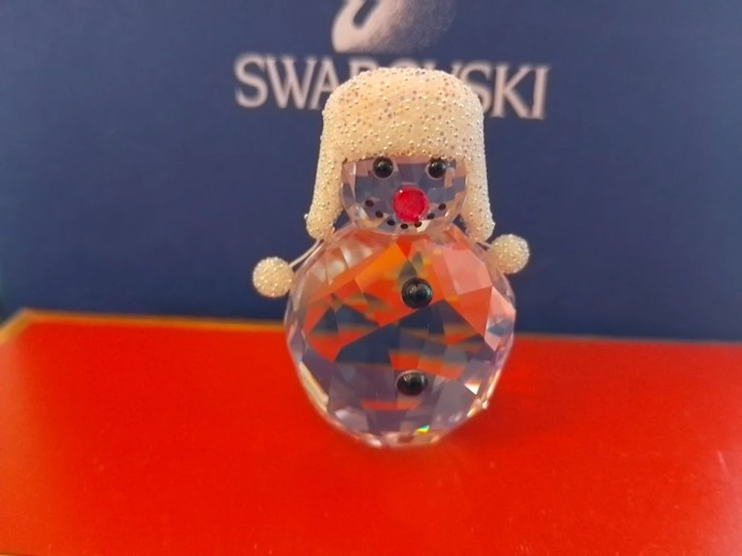 Swarovski - Figurine - Snowman - 5004516 - Box + Certificate - Crystal
