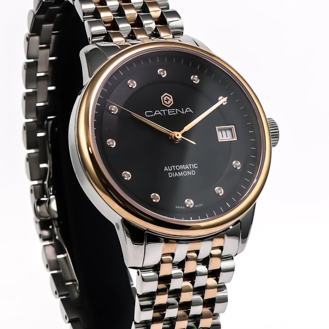 Catena - Automatic Diamond Swiss Watch - CAD028-2AM - No...