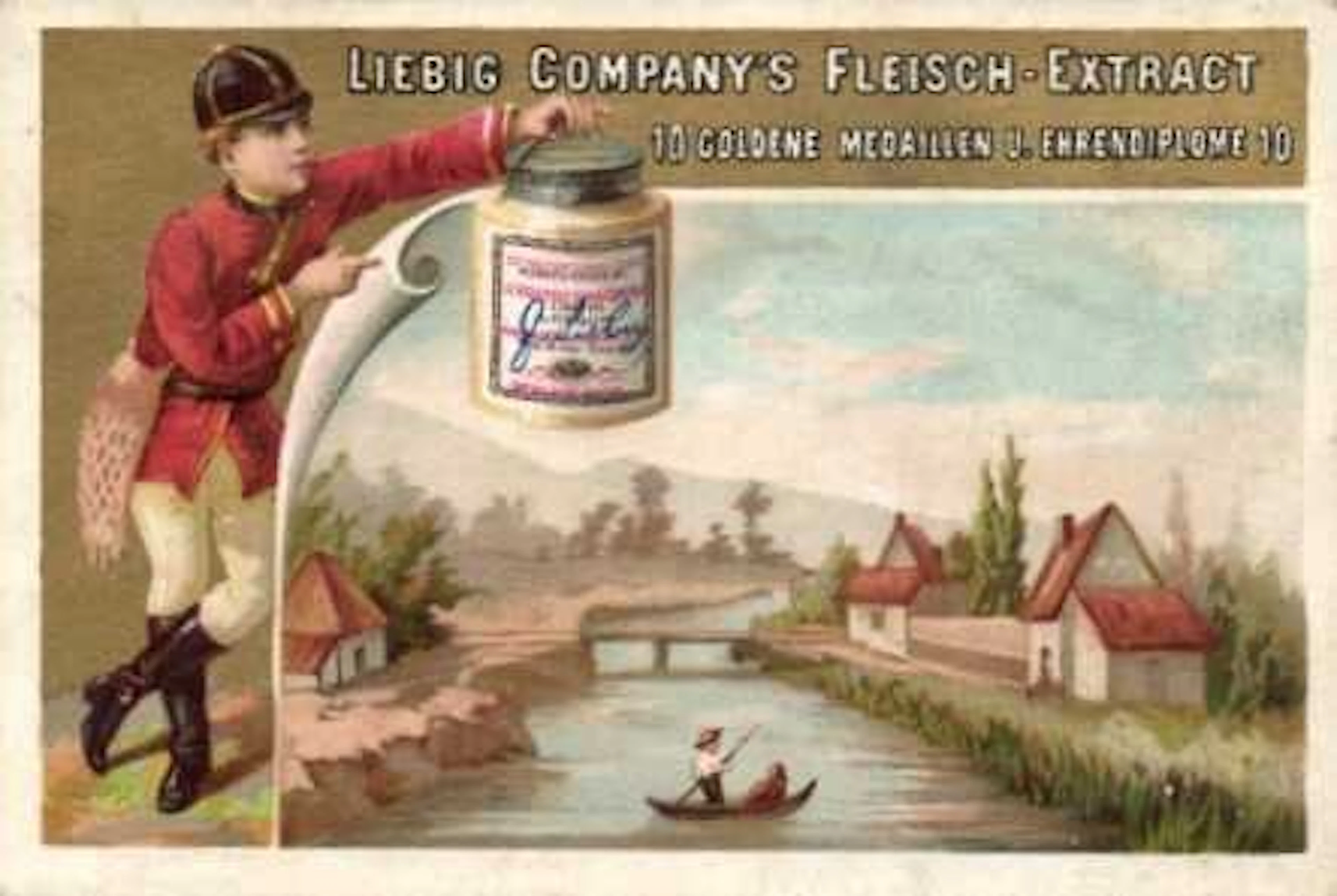 LIEBIG chromos - series S 153 - Germany - Postcard (6) - 1883-1883