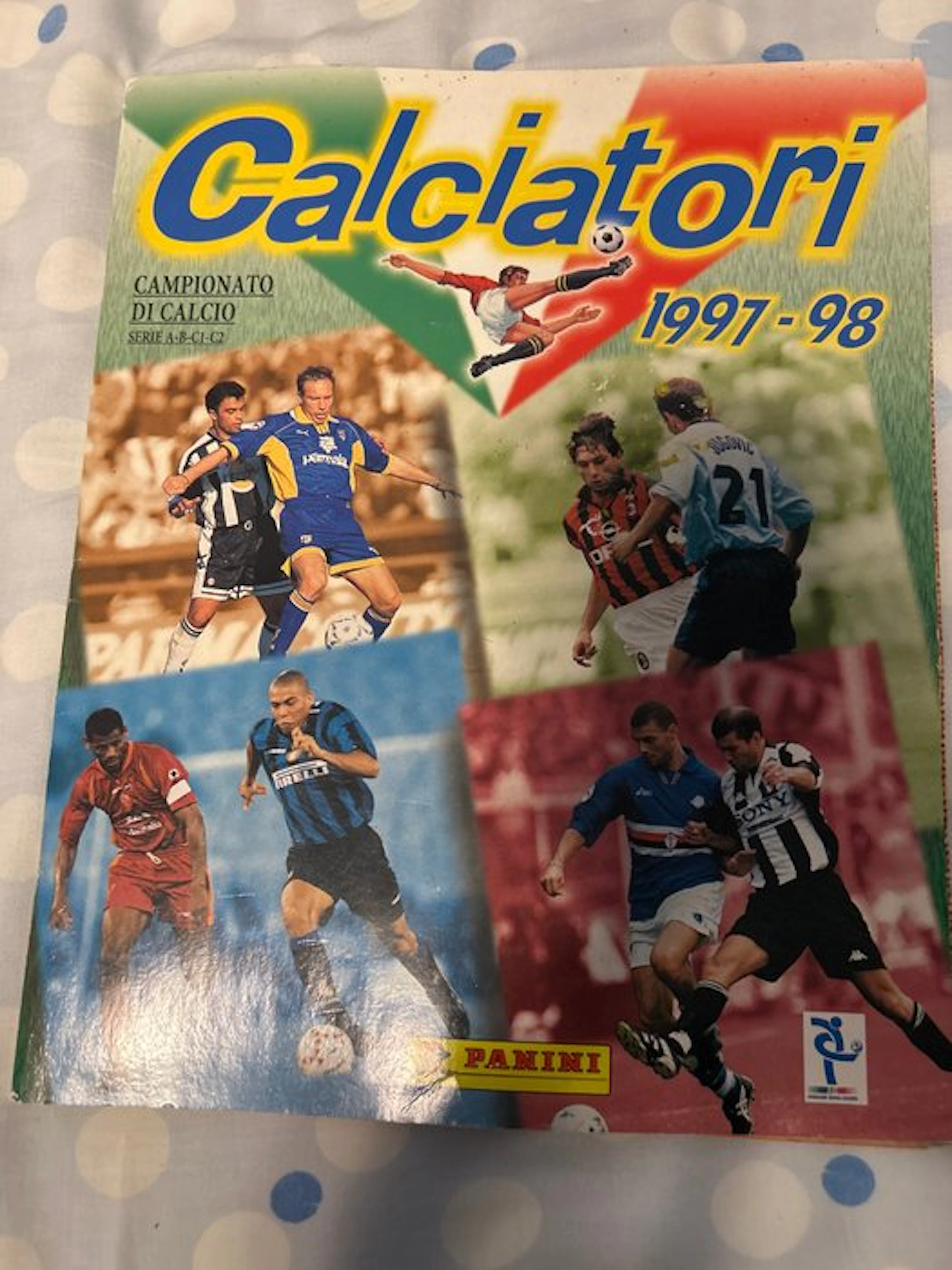 1997/98 Panini Calciatori Original edition Complete album - Played (PL)