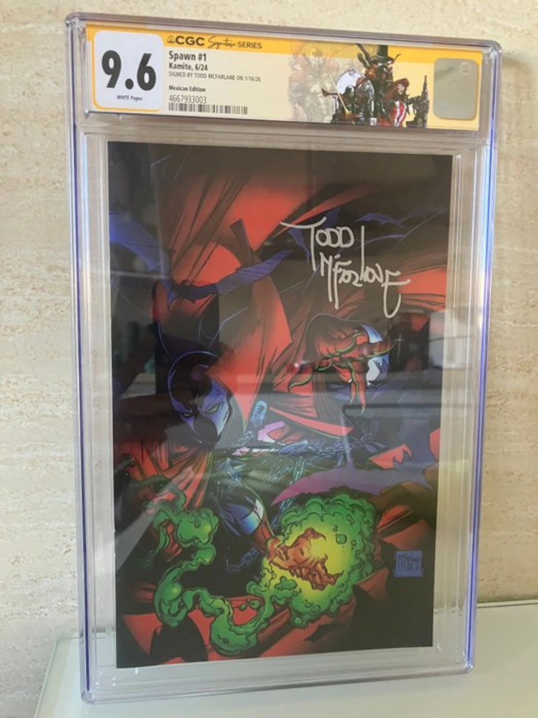 Spawn #1 - SDCC 2024 Foil Virgin Variant - Mexican...