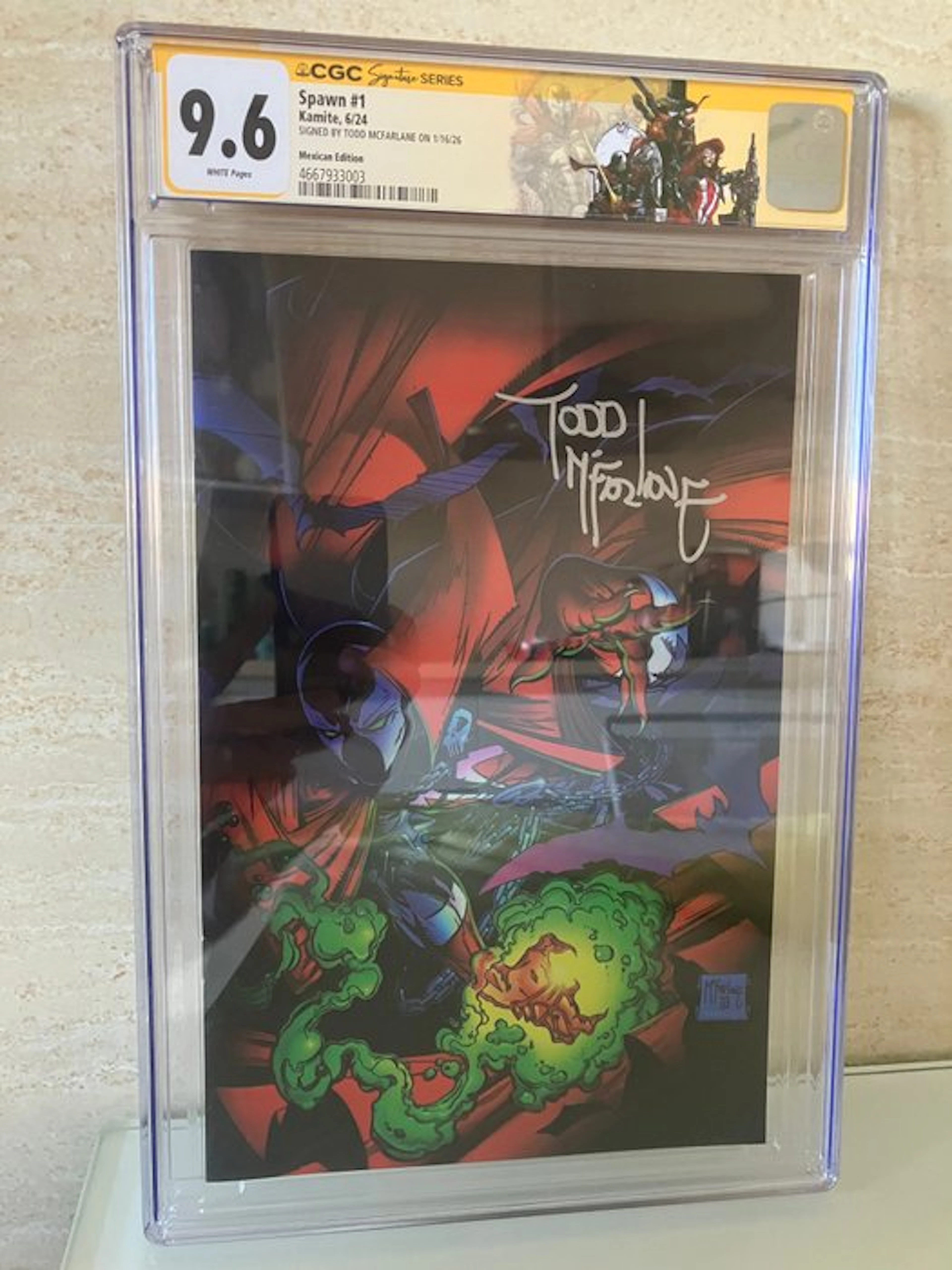 Spawn #1 - SDCC 2024 Foil Virgin Variant - Mexican...