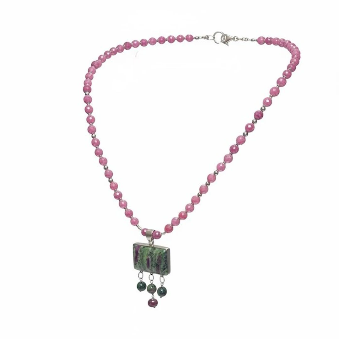 Ruby Jewellery - Height: 7 mm - Width: 7 mm- 71.2 g - (1)