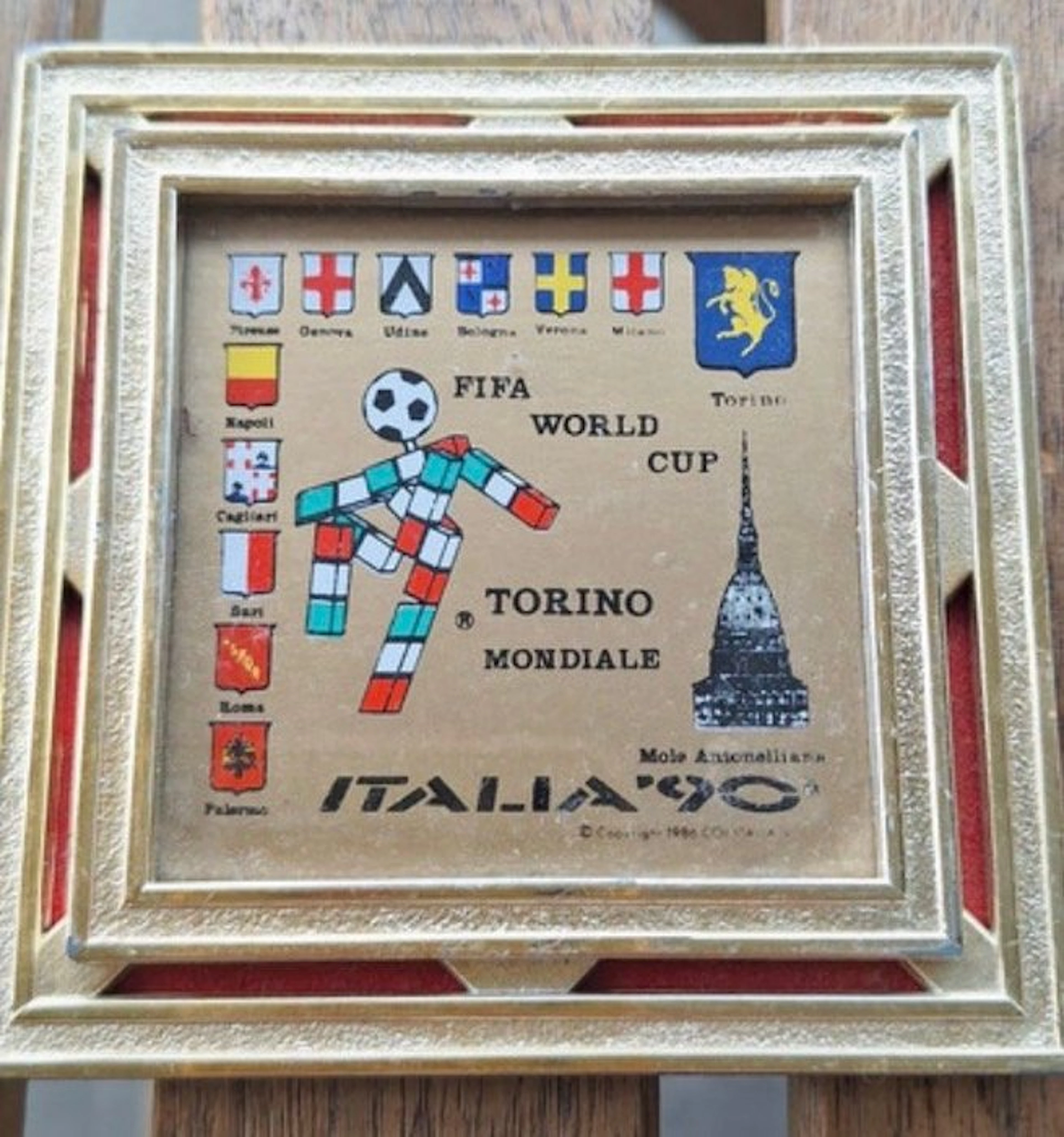FIFA World Cup - 1990 - Print, Decorative object