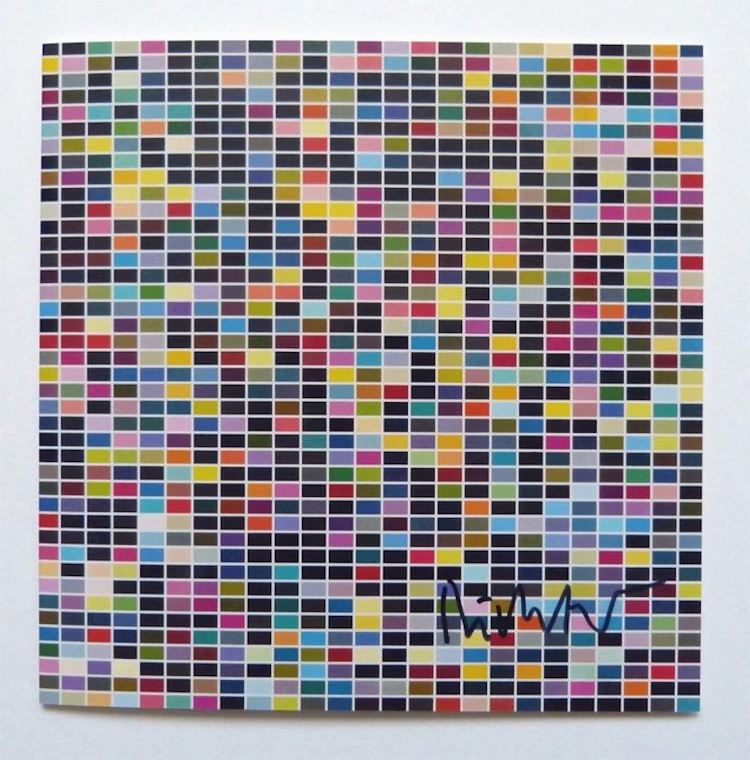 Gerhard Richter (1932) - hand signiert - 1025 Farben, 1974