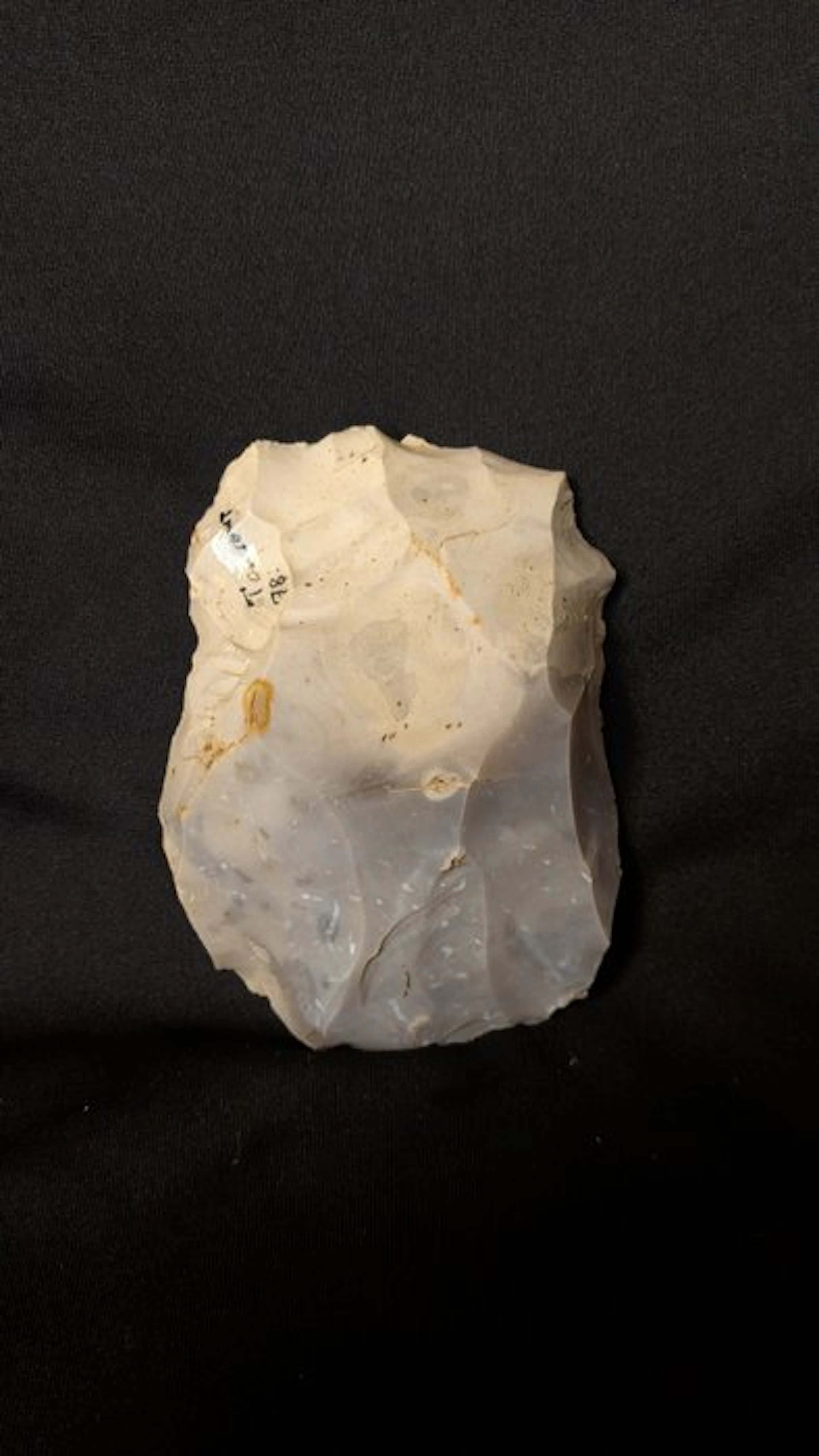 Paleolithic Flint Mousterian flint-knapped biface tools