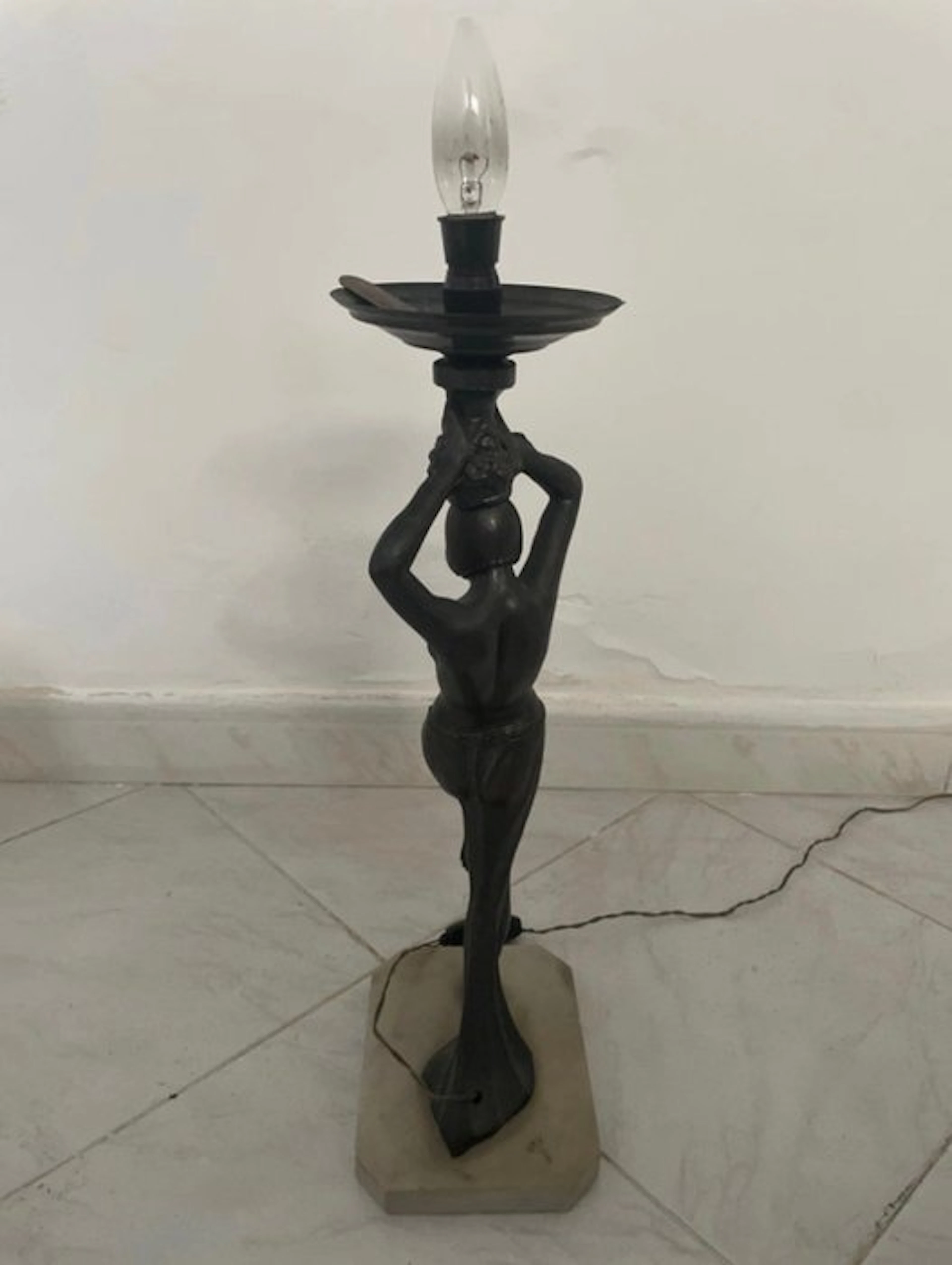 Table lamp - Bronze, Marble, Metal