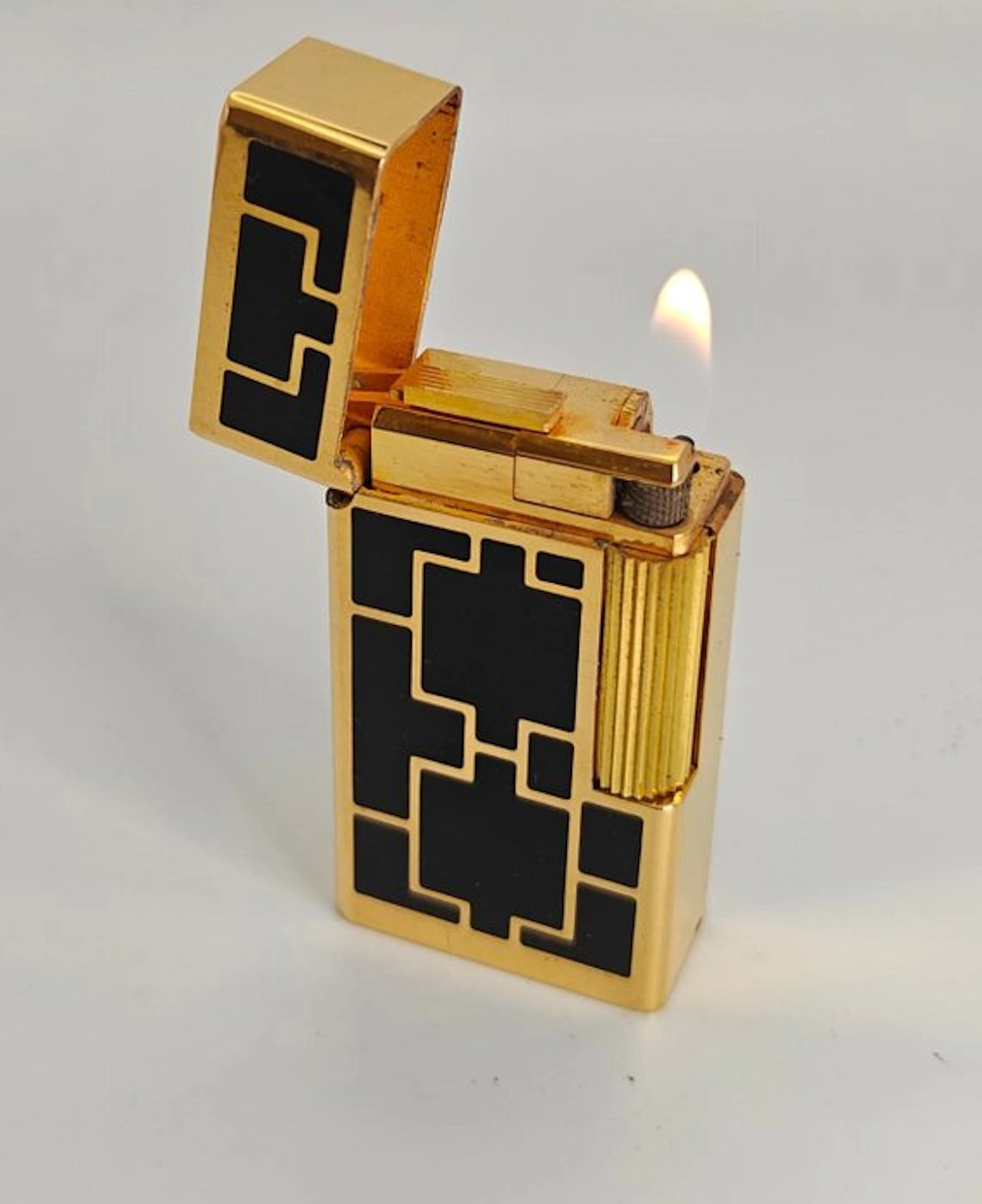 Waterman - Art Deco Geometric Pattern - Lighter - Black...