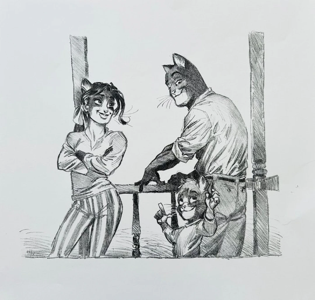 Juanjo Guarnido - Blacksad - 1 Lithography - Limited edition - 2015