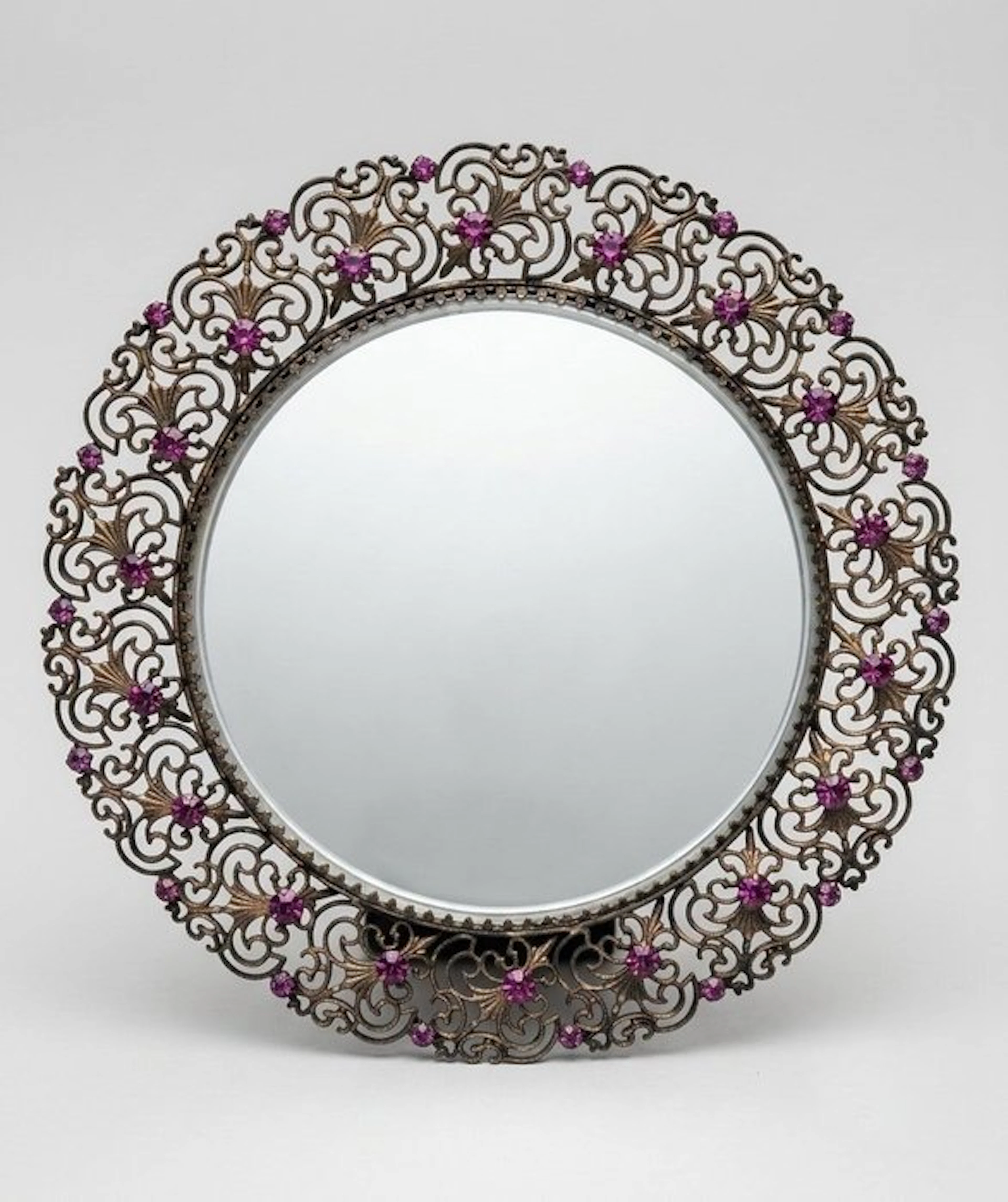 Table mirror - Glass - Vintage early 1900s