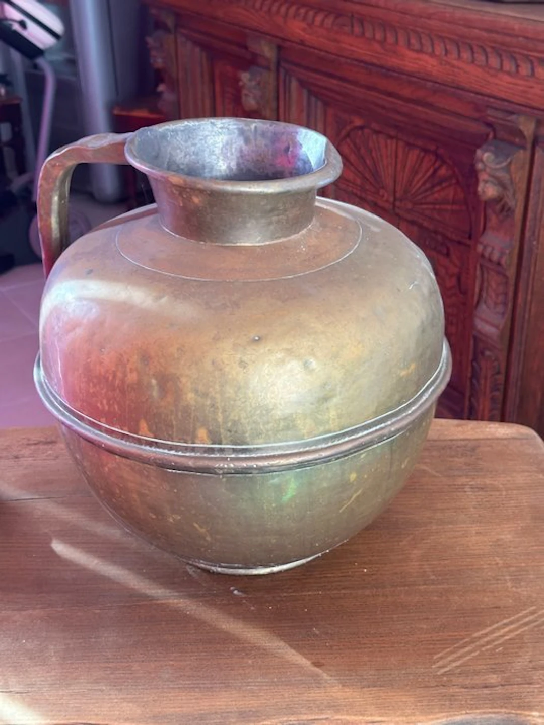 Milk jug - Brass - Milk cane