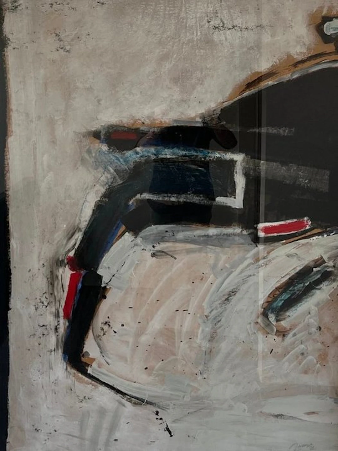 Jan Radersma (1948-2026) - Abstracte compositie